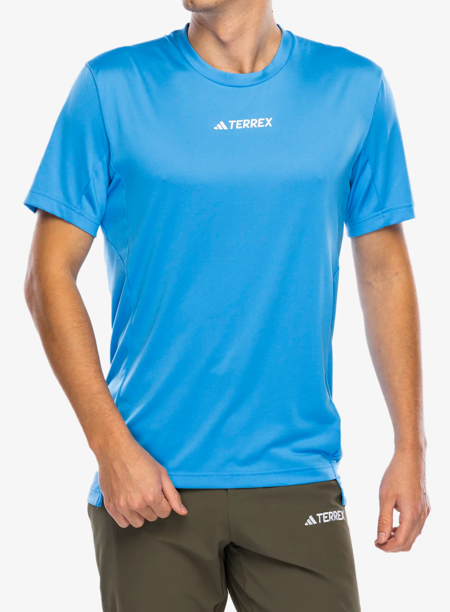 Швидковисихаюча футболка adidas TERREX Multi Tee - pulse blue