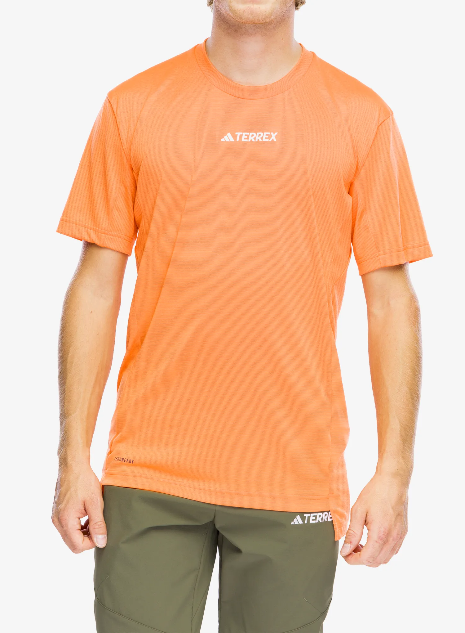 Швидковисихаюча футболка adidas TERREX Multi Tee - semi impact orange