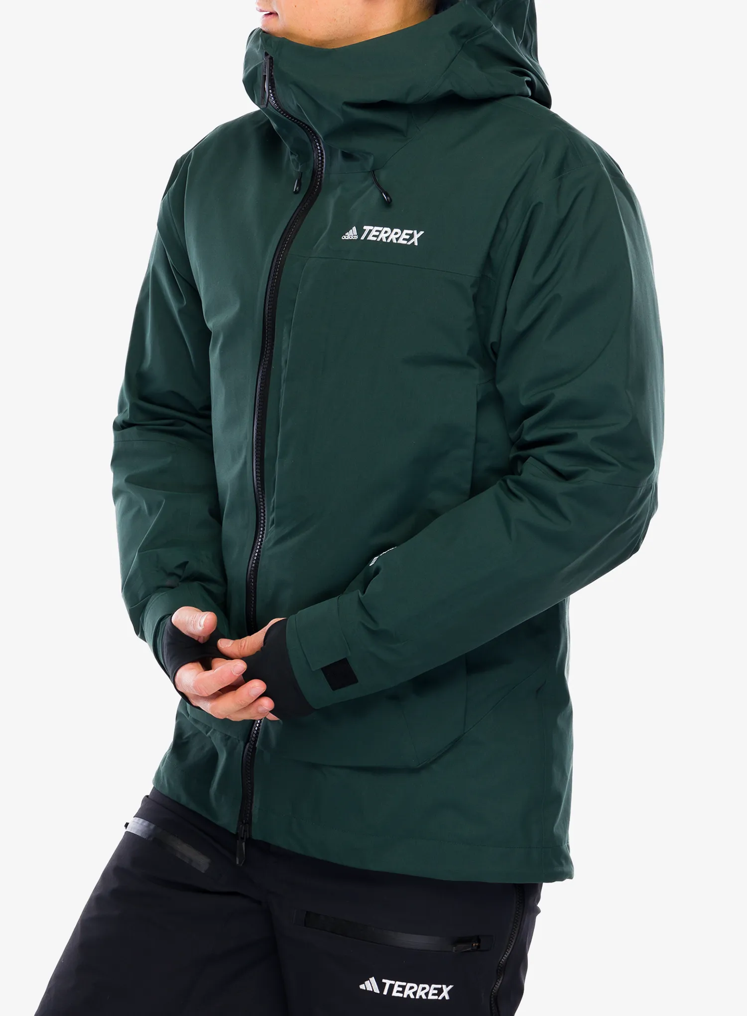 Куртка adidas TERREX Myshelter 3L GORE-TEX Snow Jkt - shadow green