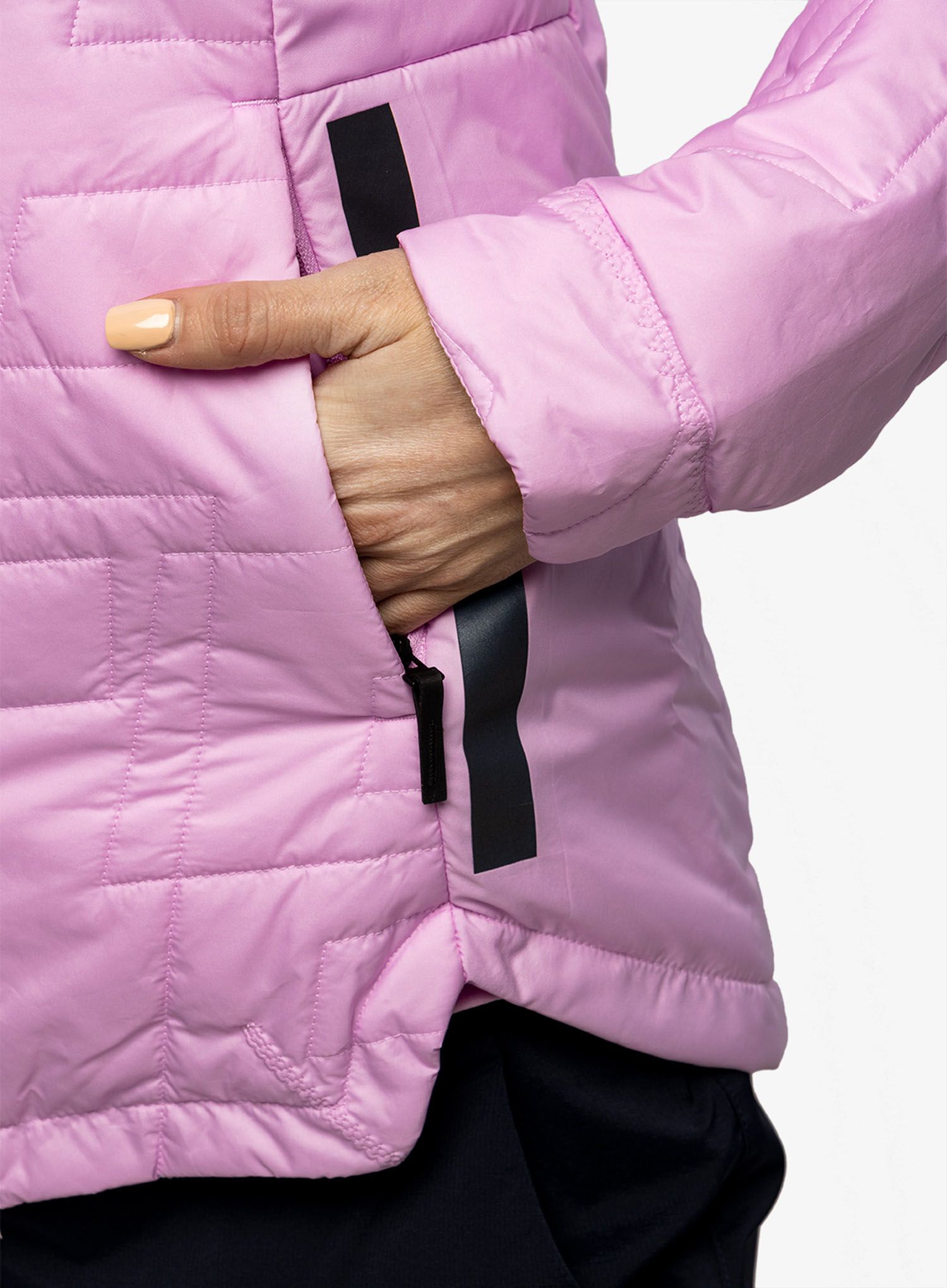 Куртка утеплена adidas TERREX Myshelter PrimaLoft Hooded Padded Jkt - bliss lilac
