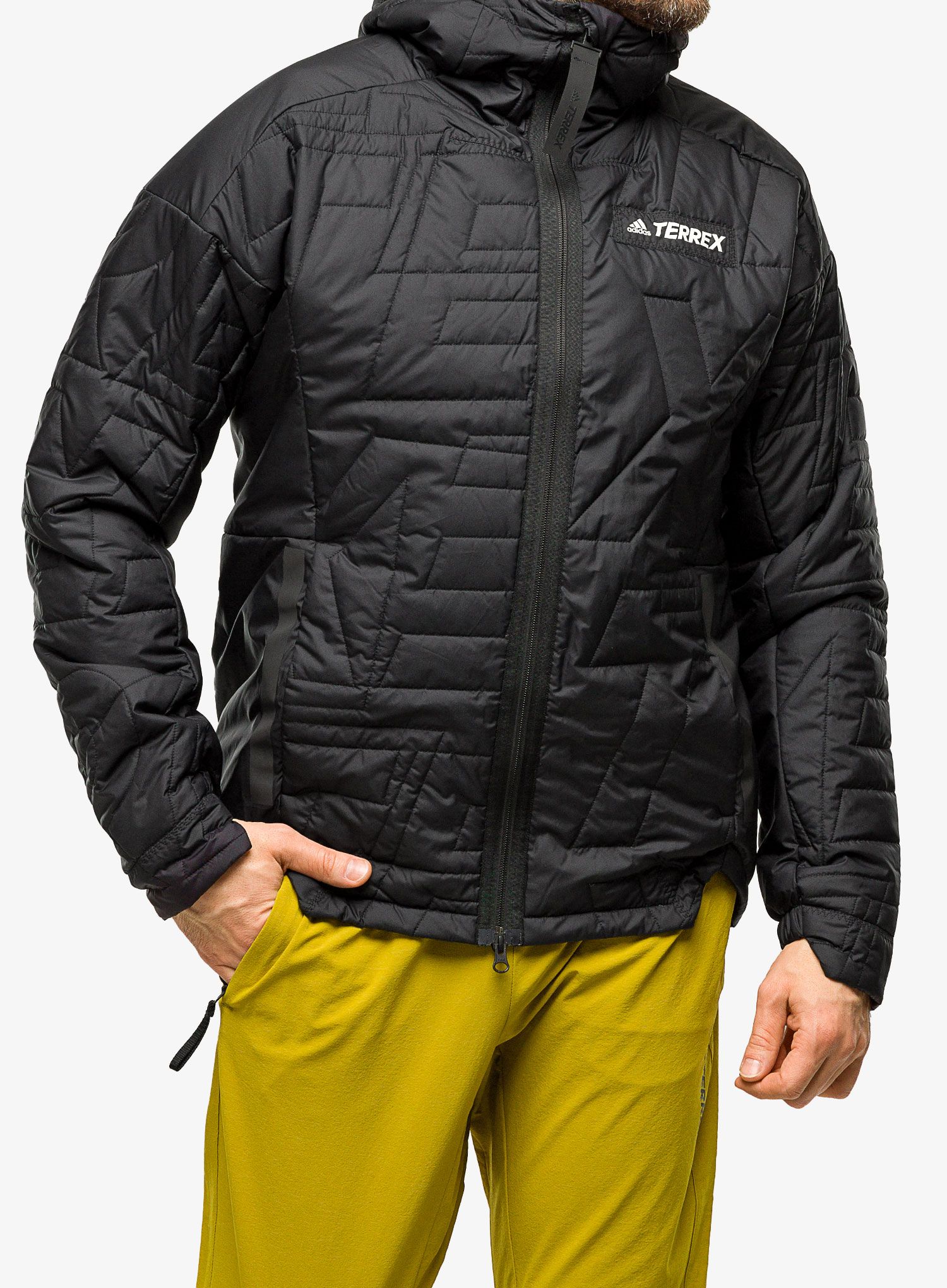 Куртка утеплена adidas TERREX Myshelter Primaloft Hooded Padded Jkt - black