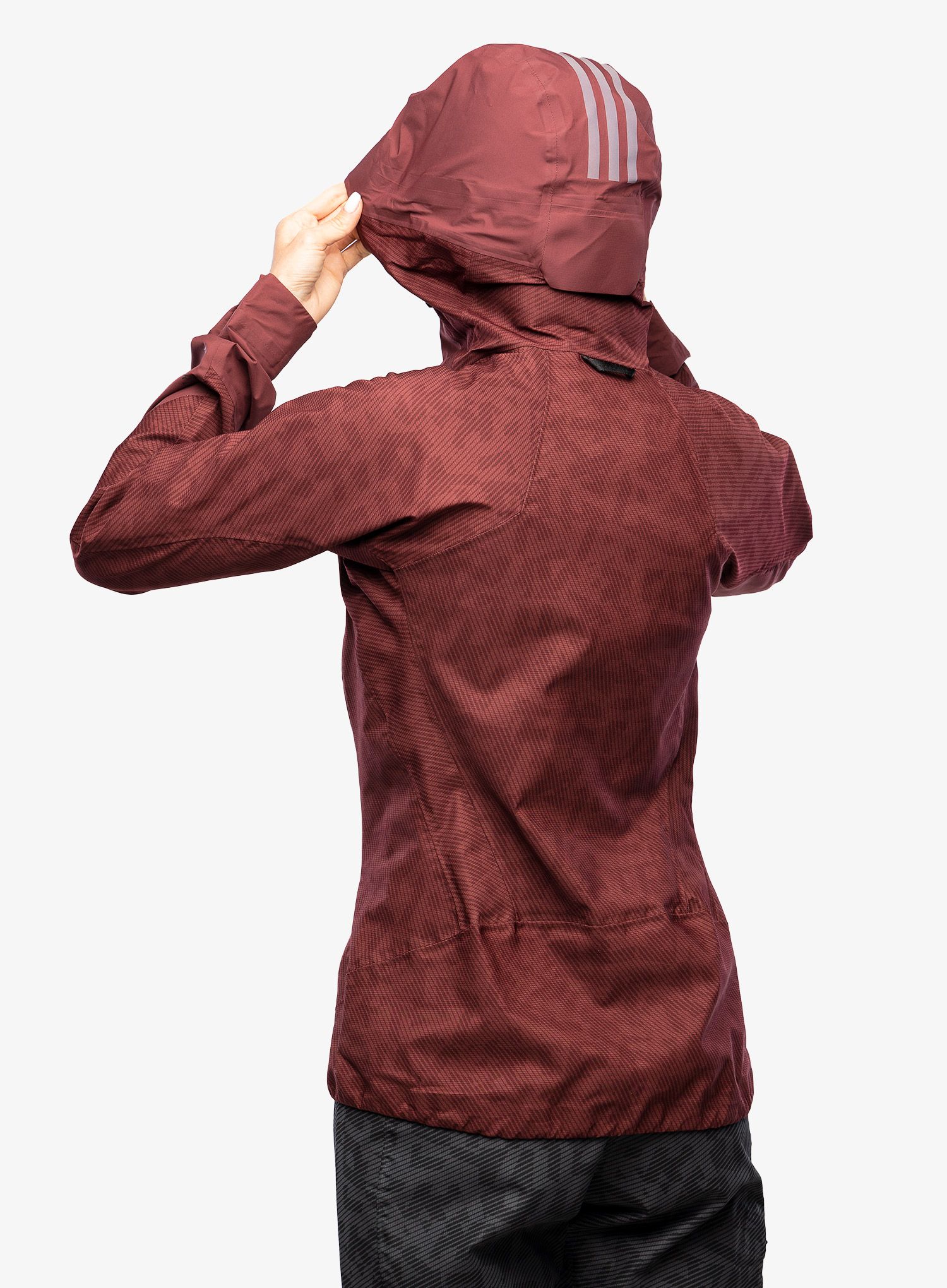 Вітровка жіноча adidas TERREX Primeknit - shadow red