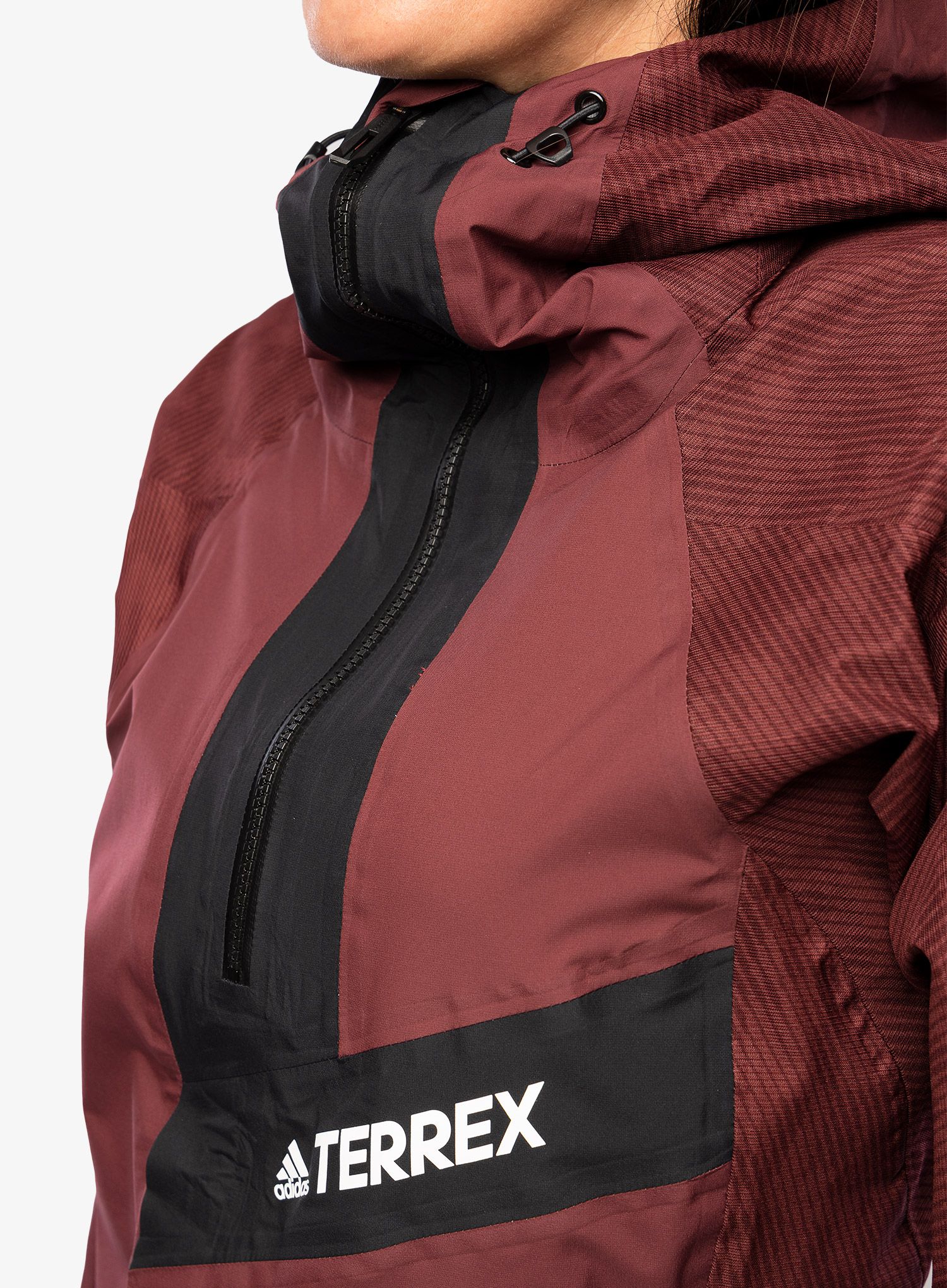 Вітровка жіноча adidas TERREX Primeknit - shadow red