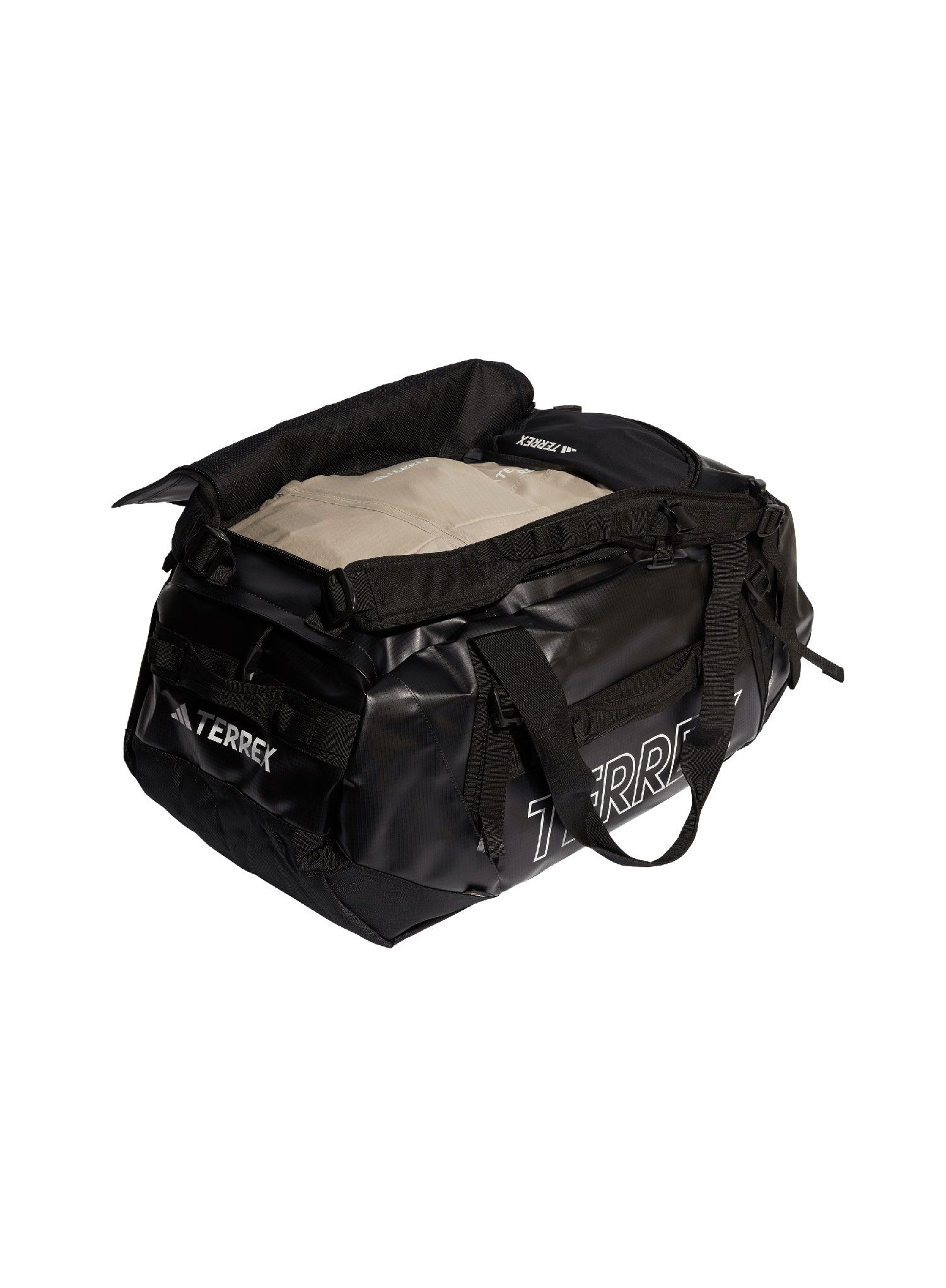 Сумка для подорожей adidas TERREX RAIN.RDY Expedition Duffel Bag 100 L - black/white