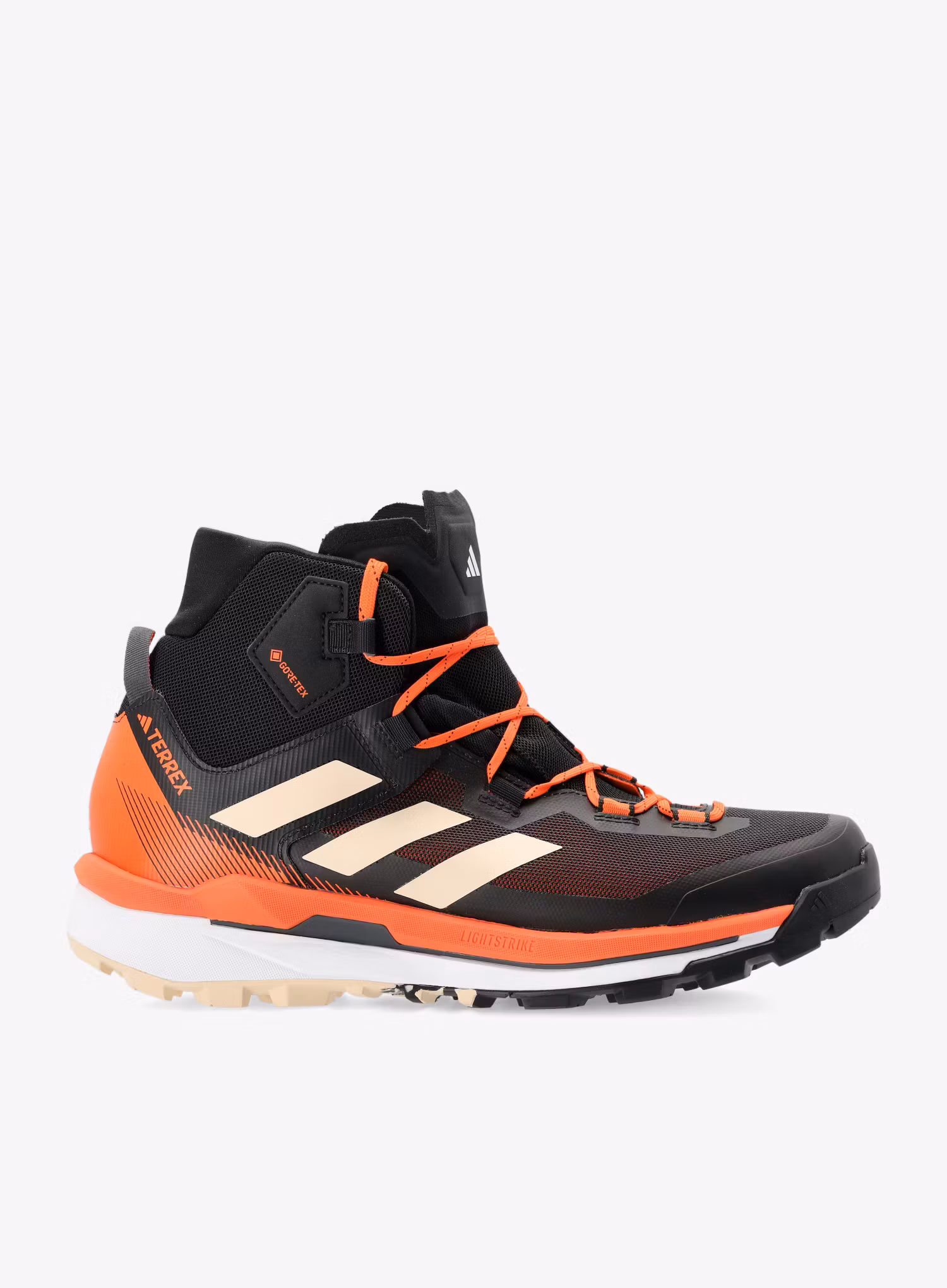 Черевики трекінгові adidas TERREX Skychaser Tech Mid GTX - black/sand/orange