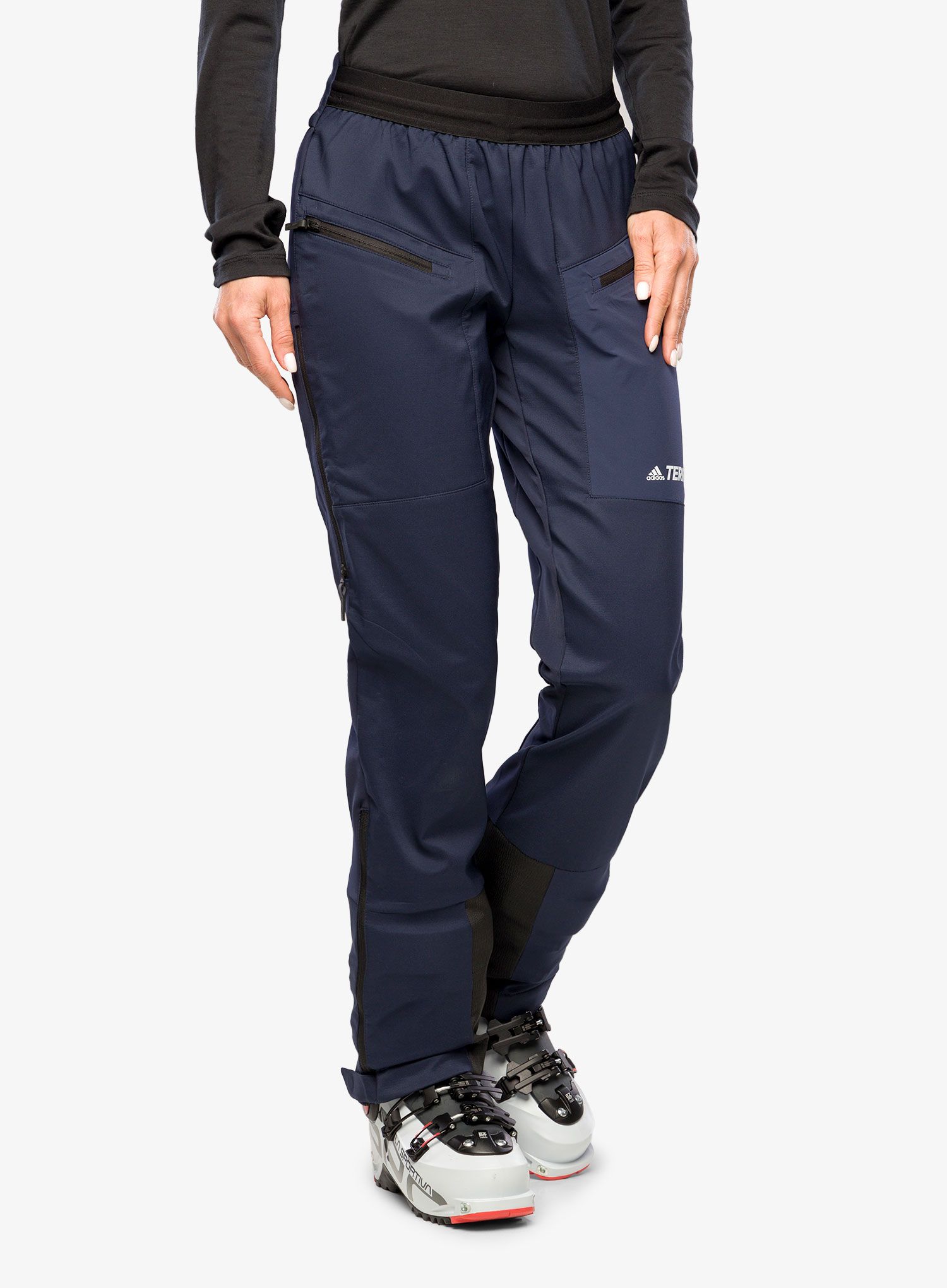 Штани softshell жіночі adidas TERREX Skyclimb Fast Ski Touring Pants - legend ink