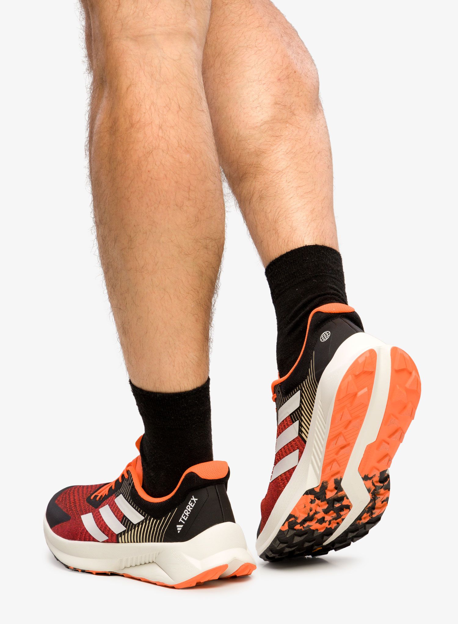 Кросівки для бігу adidas TERREX Soulstride Flow - black/white/orange