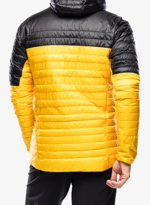 Пуховик adidas TERREX Techrock Down Hooded Jacket - preyel/black