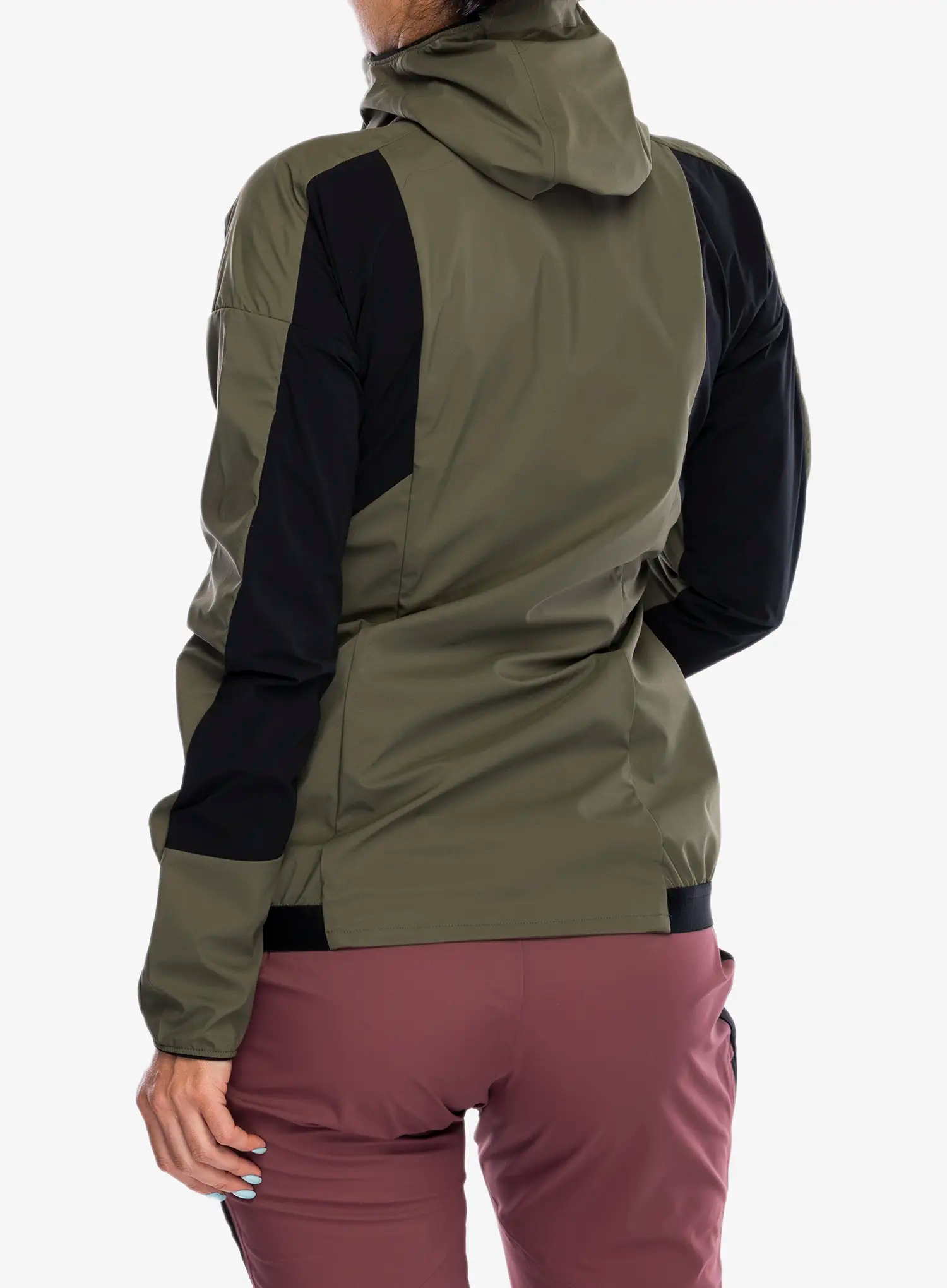 Куртка softshell жіноча adidas TERREX Techrock GORE-TEX WINDSTOPPER Softshell Jkt - olive strata/black