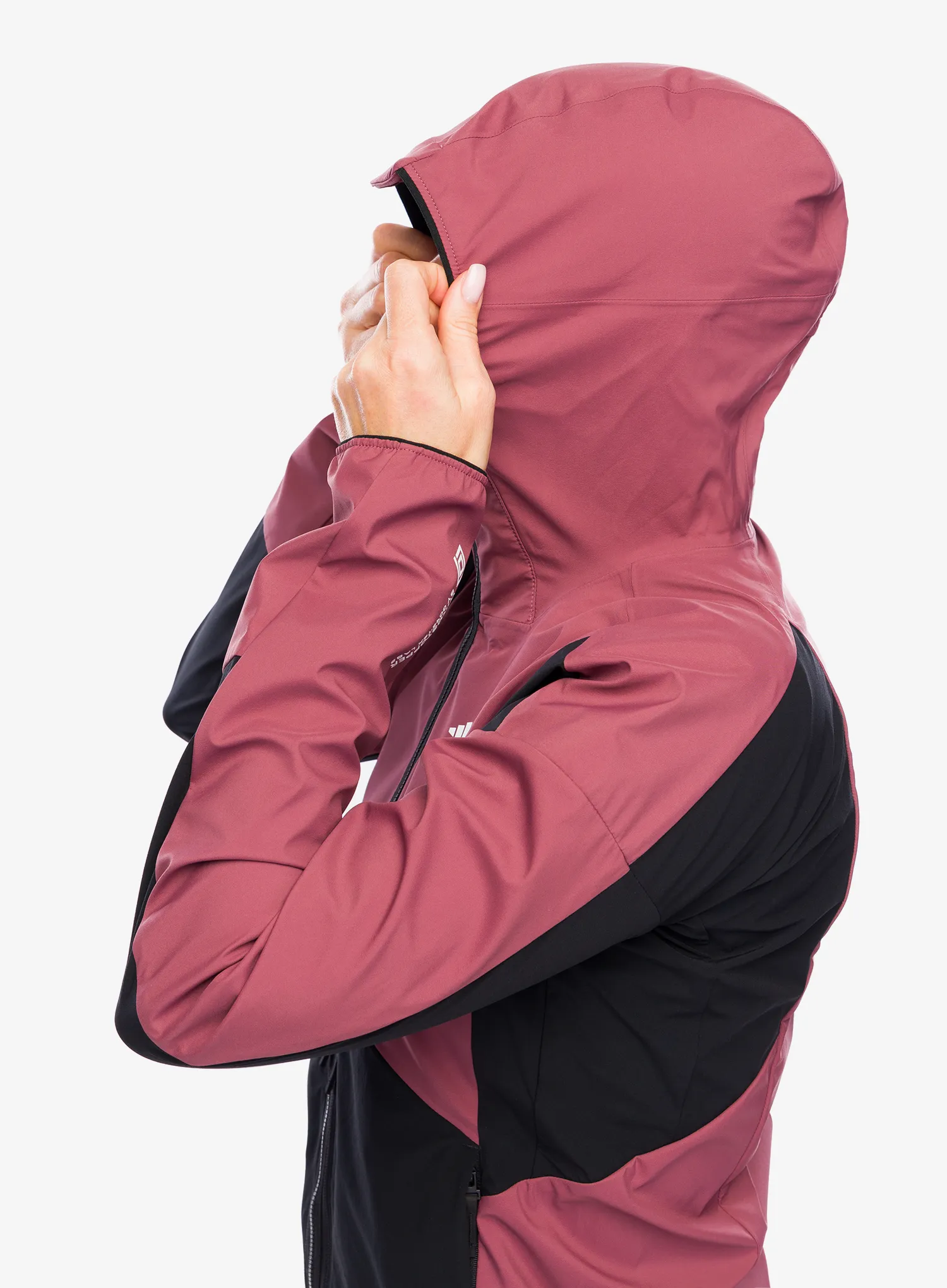 Куртка softshell жіноча adidas TERREX Techrock GORE-TEX WINDSTOPPER Softshell Jkt - quiet crimson/blk