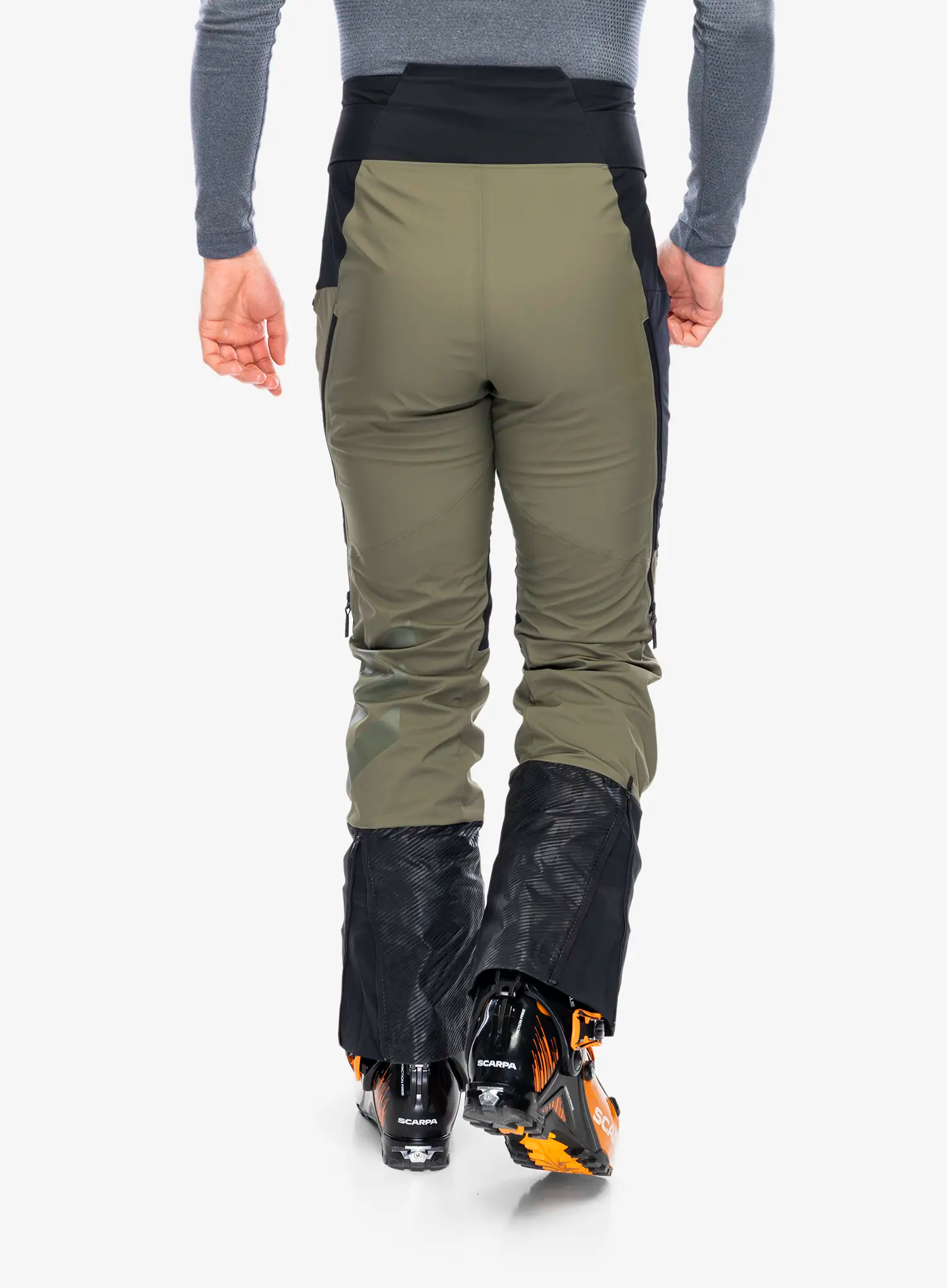 Штани softshell adidas TERREX Techrock GORE-TEX WINDSTOPPER Tour Softshell Pants - blk/olive