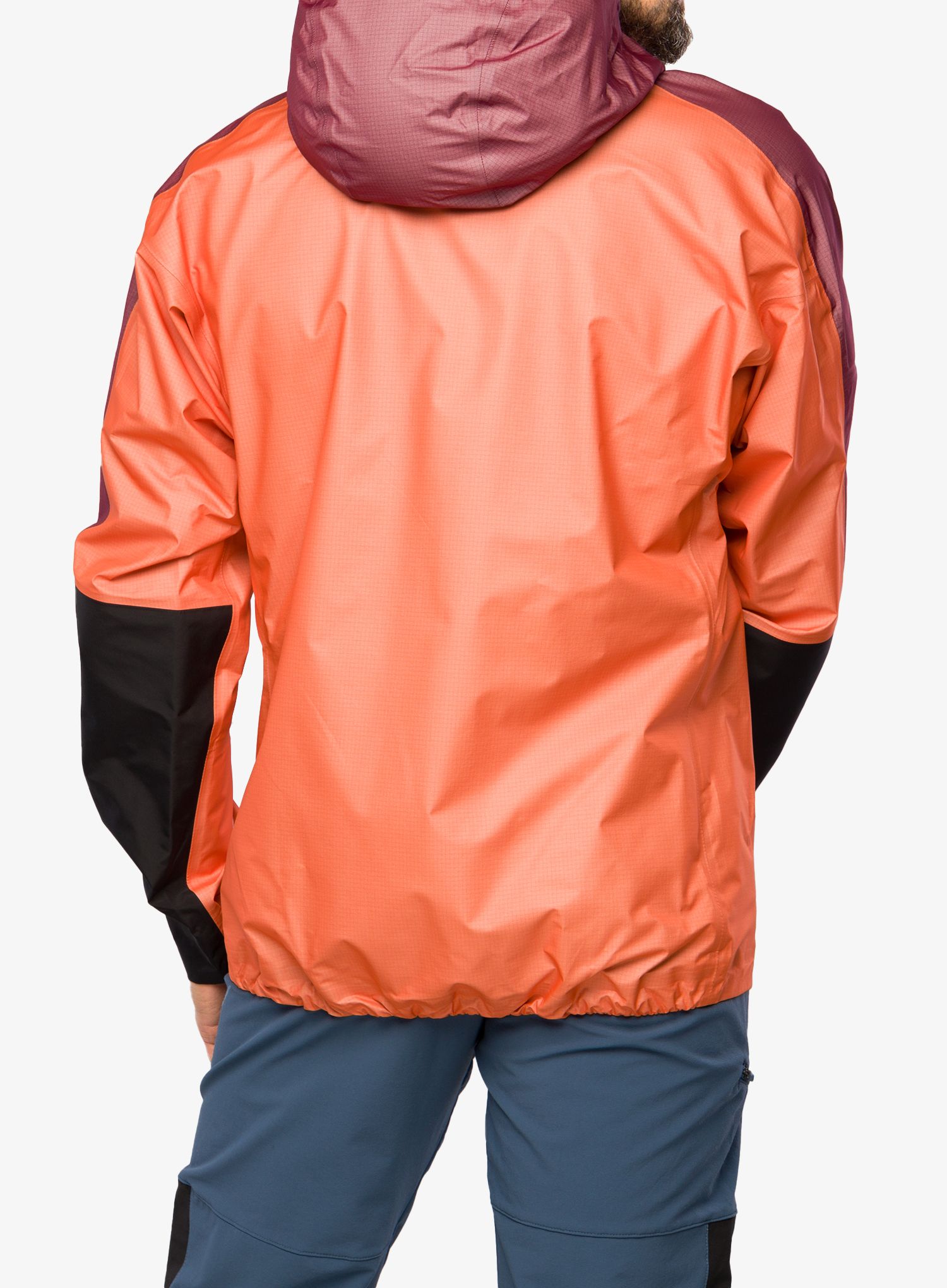 Куртка дощовик adidas TERREX Techrock Light GORE-TEX Jacket - semi impact orange/shared