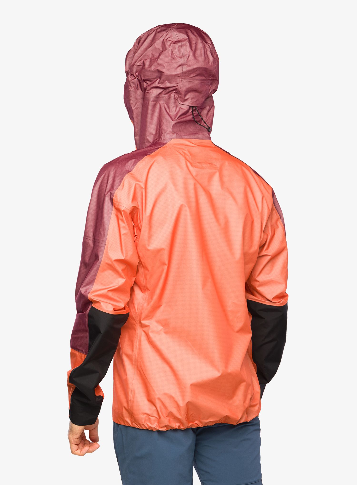 Куртка дощовик adidas TERREX Techrock Light GORE-TEX Jacket - semi impact orange/shared