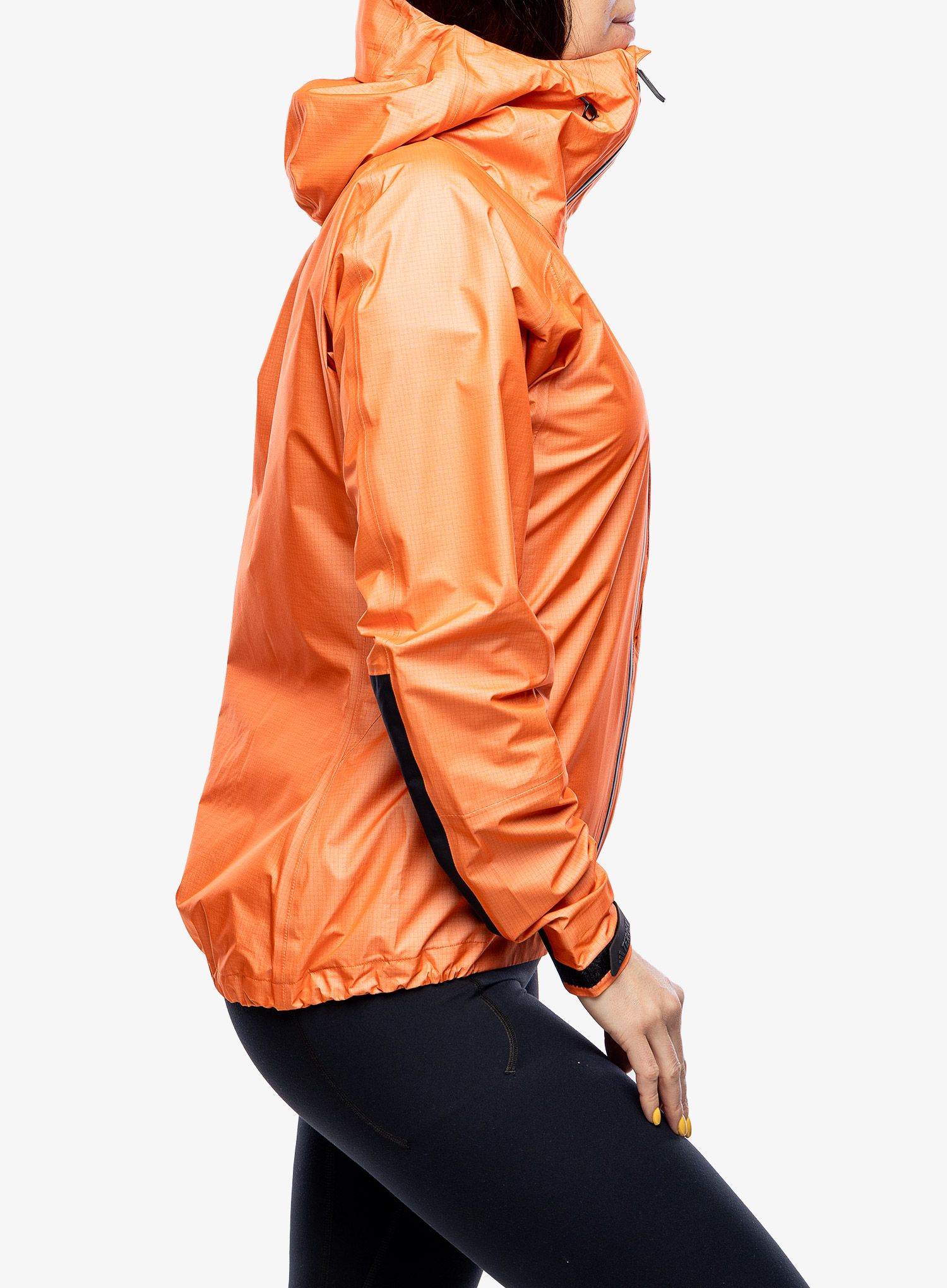 Куртка для гір жіноча adidas TERREX Techrock Light GTX Active - semi impact orange