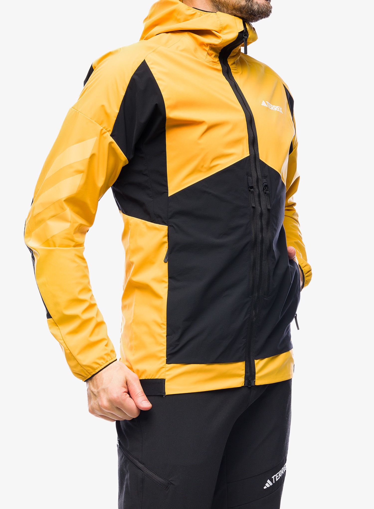 Куртка softshell adidas TERREX Techrock Softshell Jacket - preyel/black