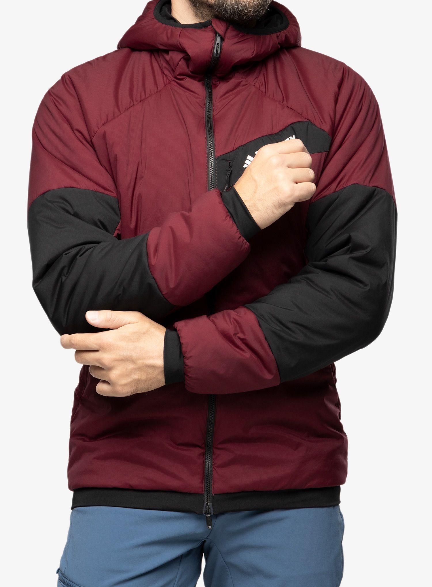 Куртка утеплена adidas TERREX Techrock Stretch PrimaLoft Hooded Jkt - shared/black