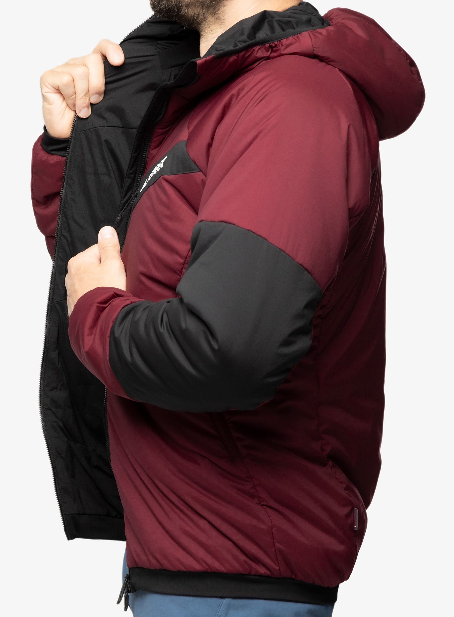Куртка утеплена adidas TERREX Techrock Stretch PrimaLoft Hooded Jkt - shared/black