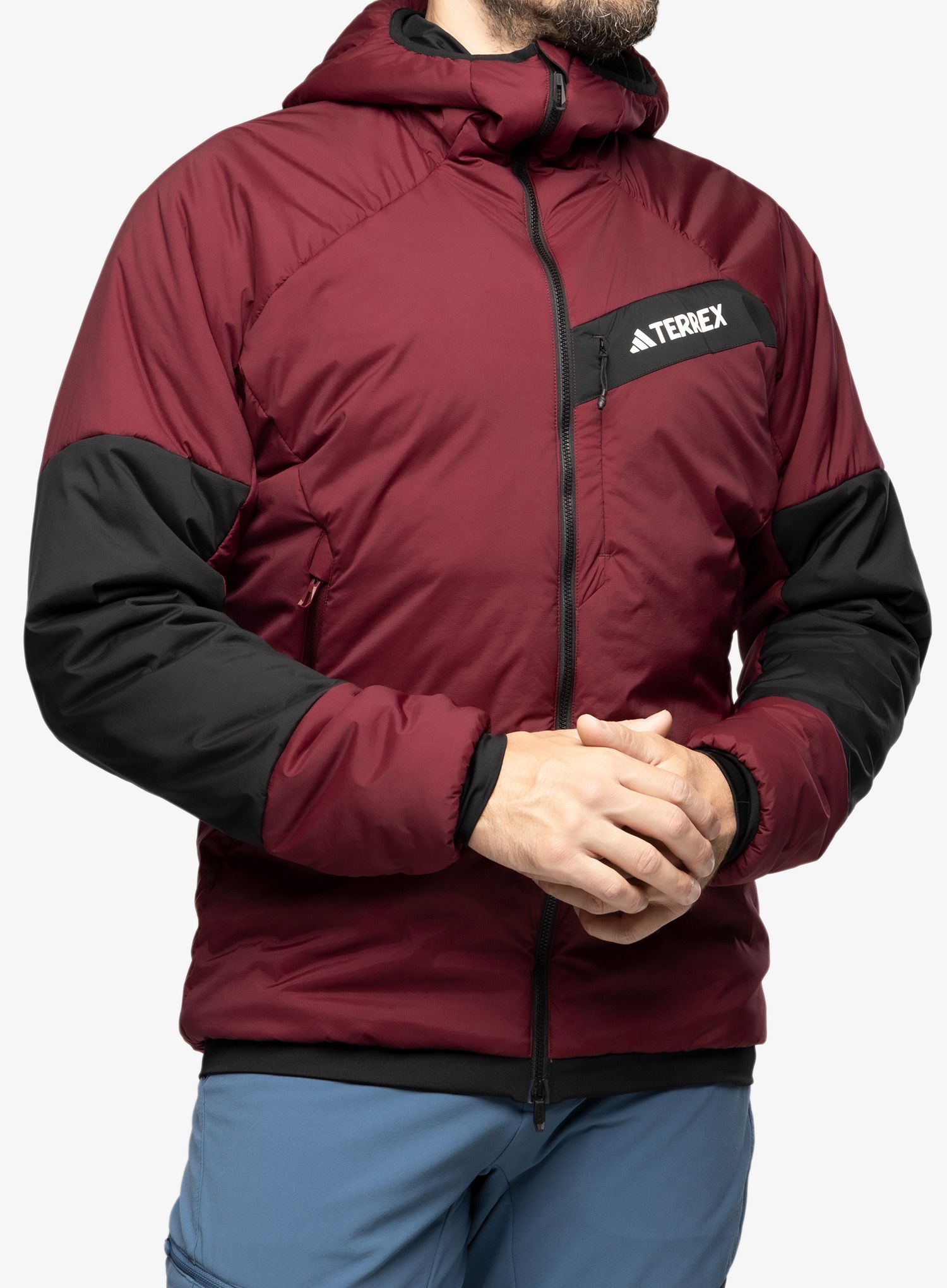 Куртка утеплена adidas TERREX Techrock Stretch PrimaLoft Hooded Jkt - shared/black