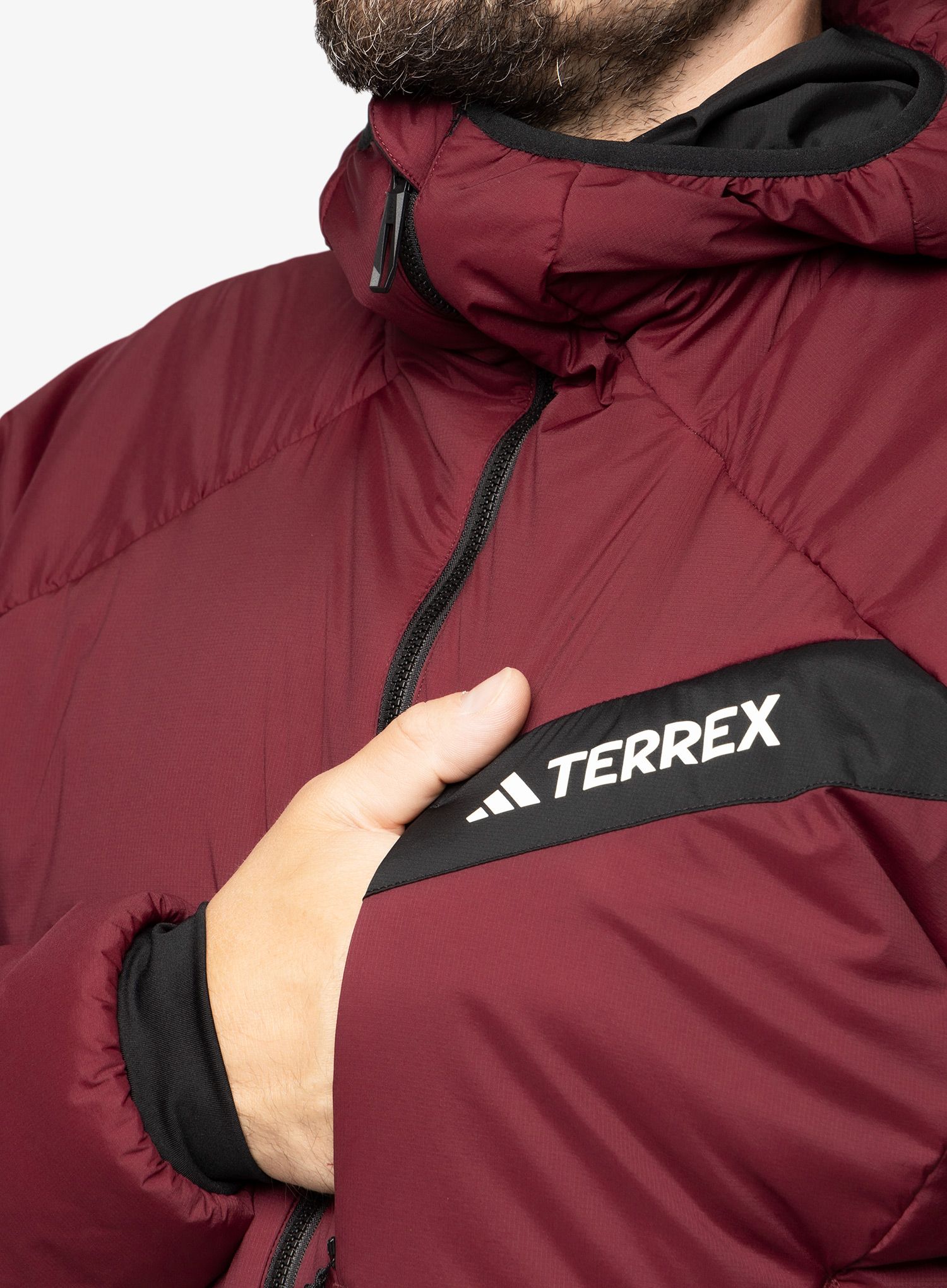 Куртка утеплена adidas TERREX Techrock Stretch PrimaLoft Hooded Jkt - shared/black