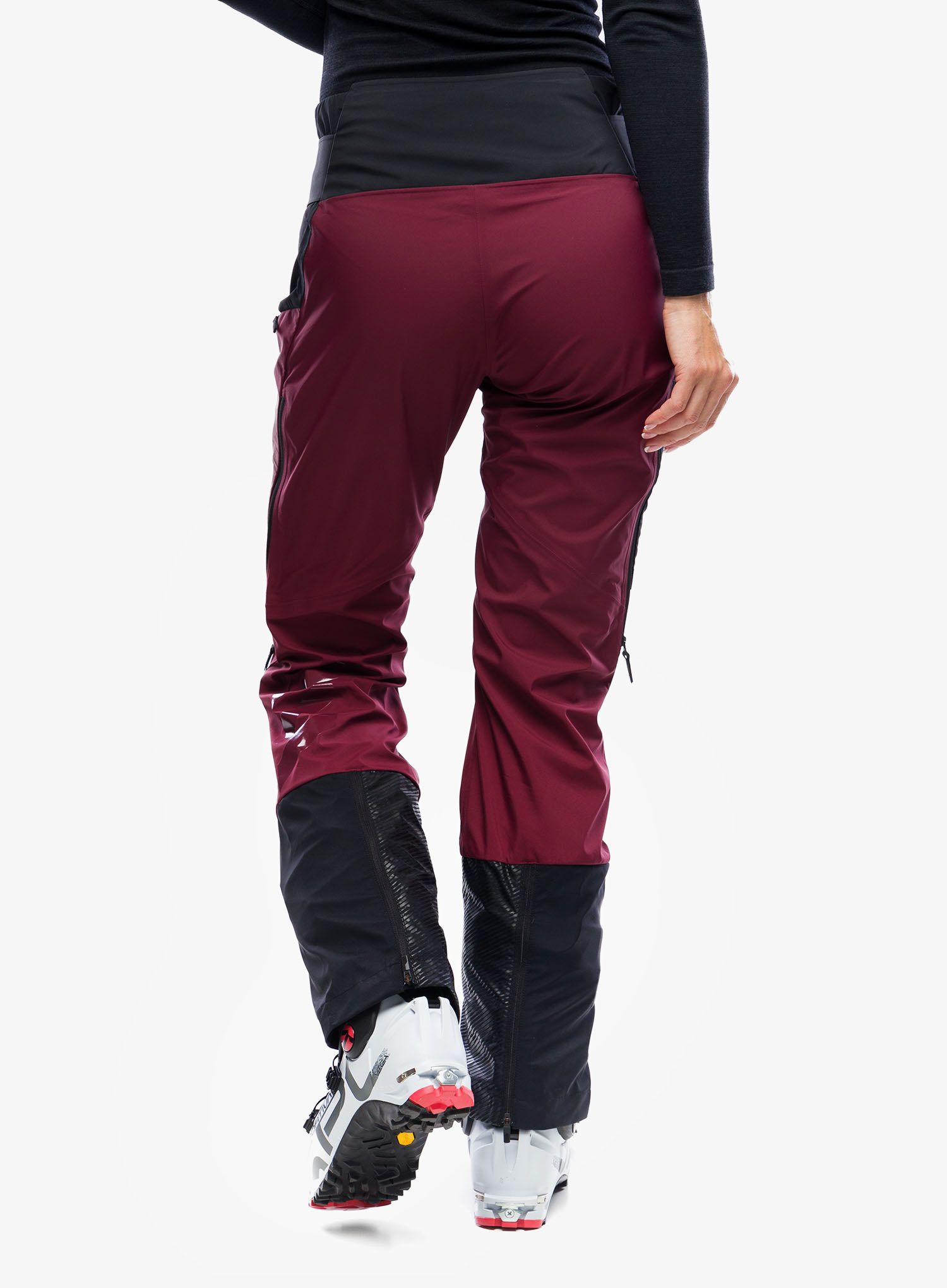 Штани softshell жіночі adidas TERREX Techrock Tour Softshell Pants - black/shadow red