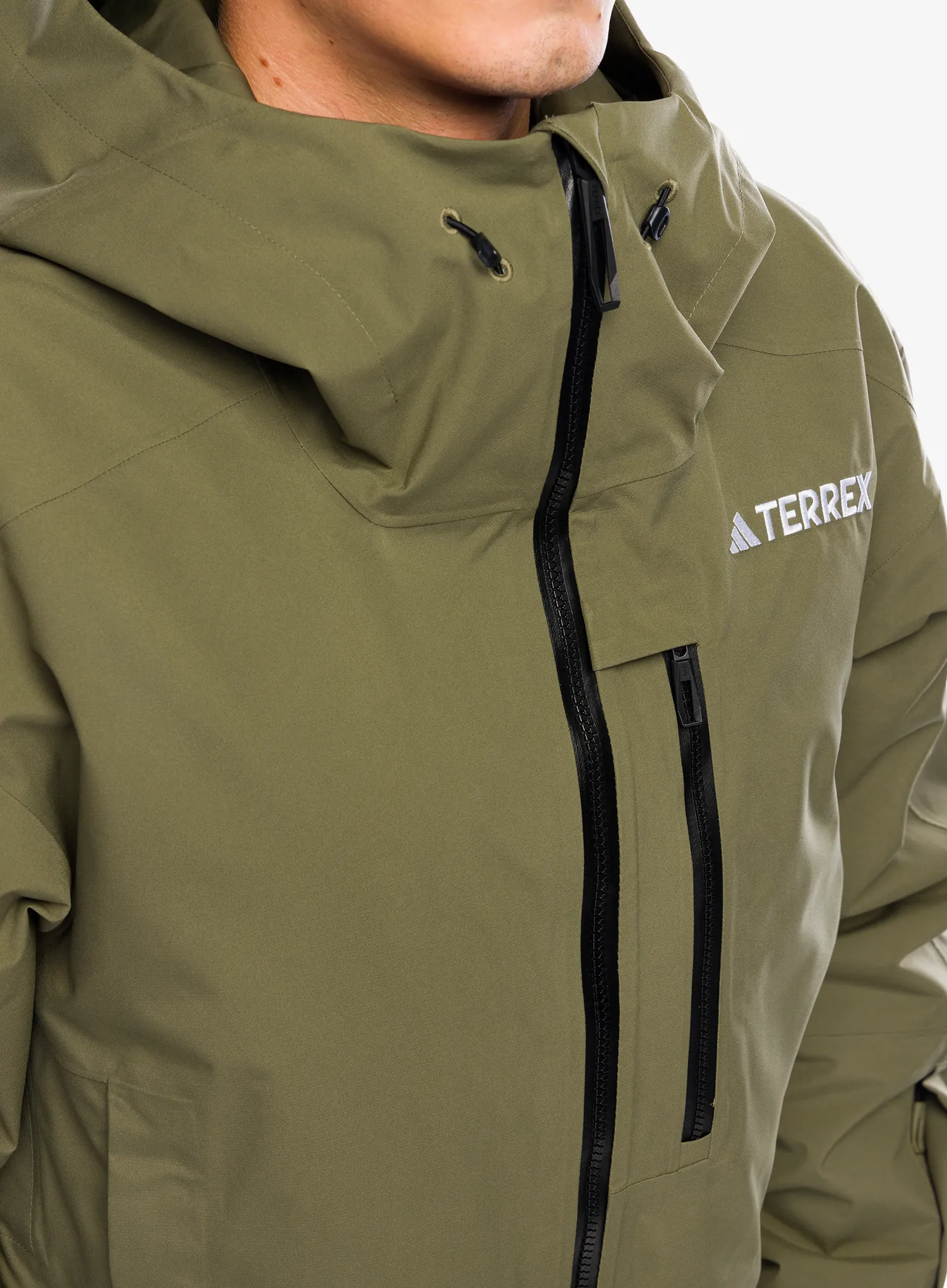 Куртка лижна adidas TERREX Xperior 2L Insulated RAIN.RDY Jacket - olive strata