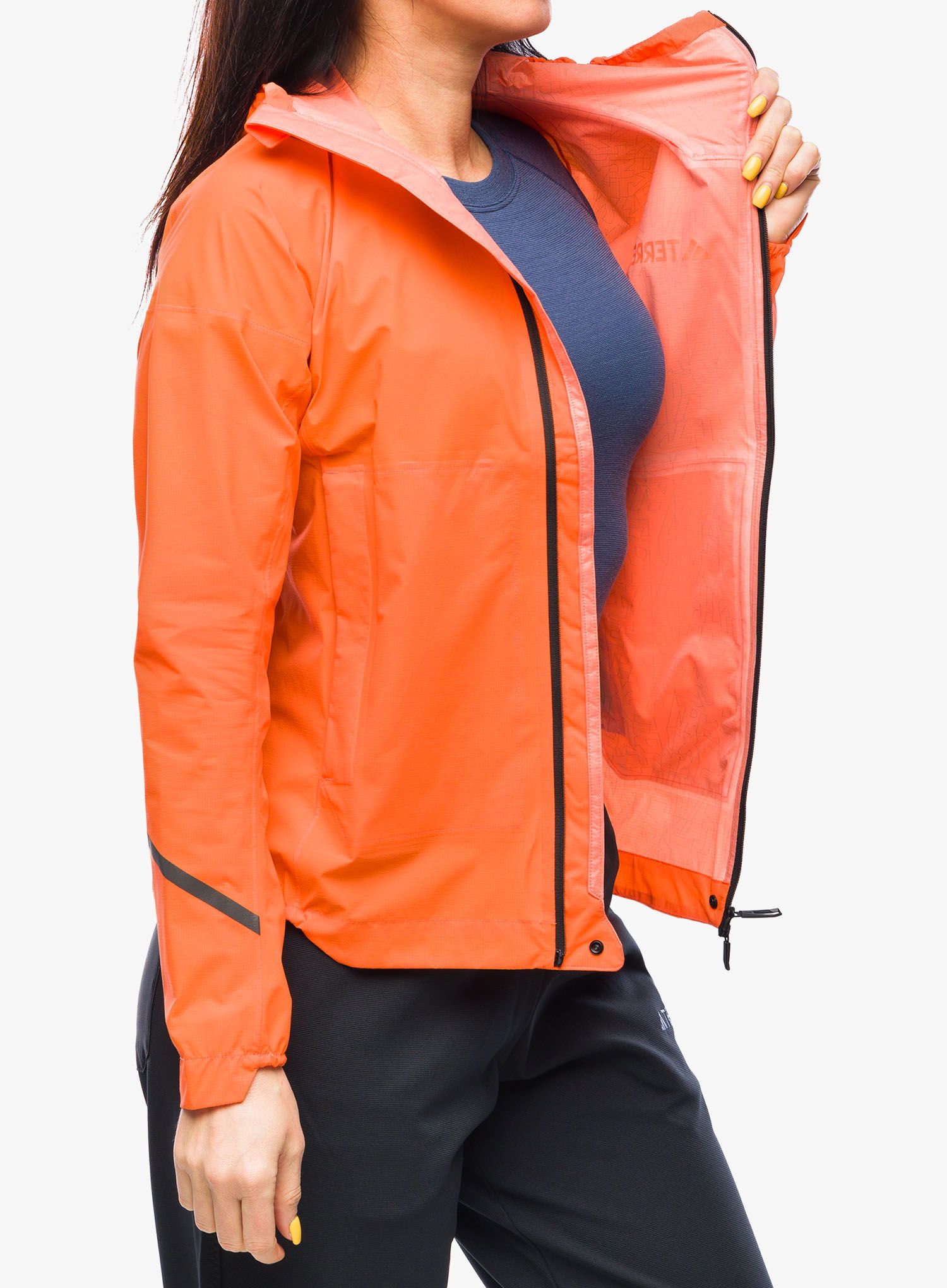 Куртка жіноча adidas TERREX Xperior 2,5L Light RAIN.RDY Jkt - semi impact orange