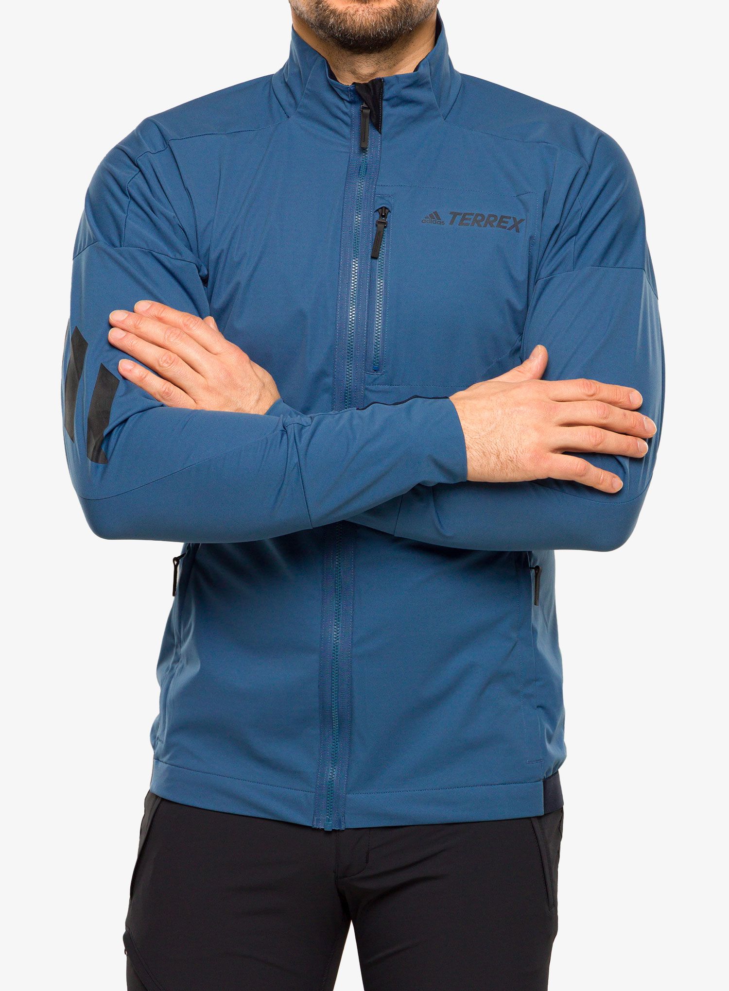 Куртка adidas TERREX Xperior Cross-Country Ski Soft Shell Jacket - wonder steel