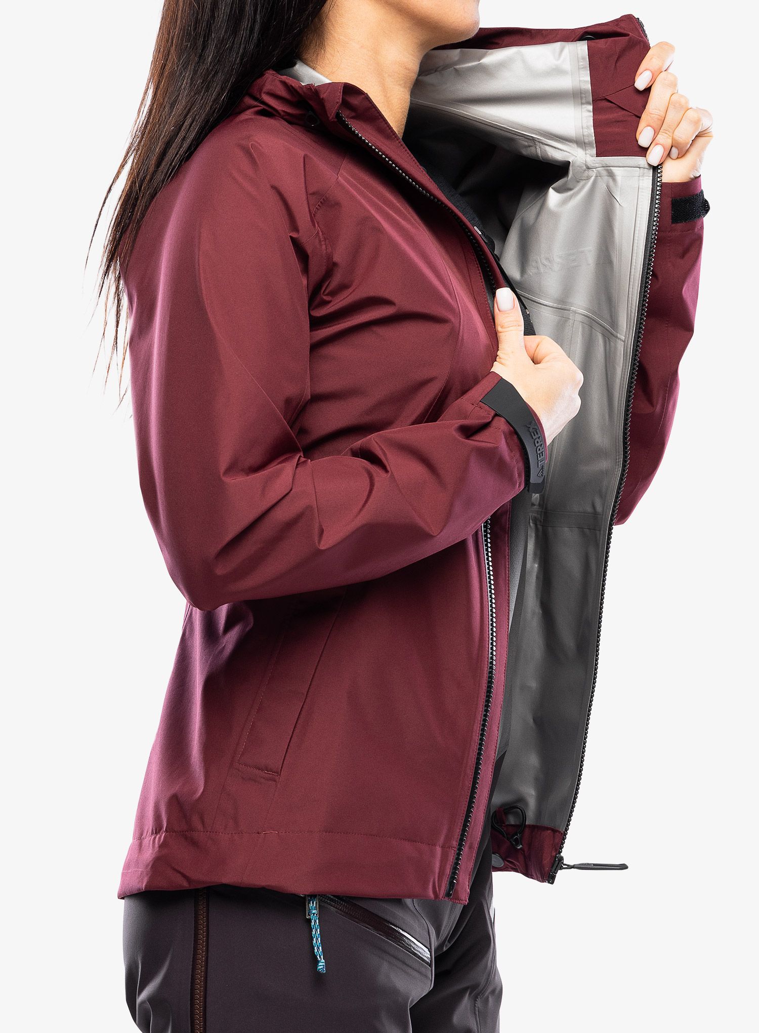 Куртка жіноча adidas TERREX Xperior GORE-TEX Paclite Rain Jacket - shadow brown