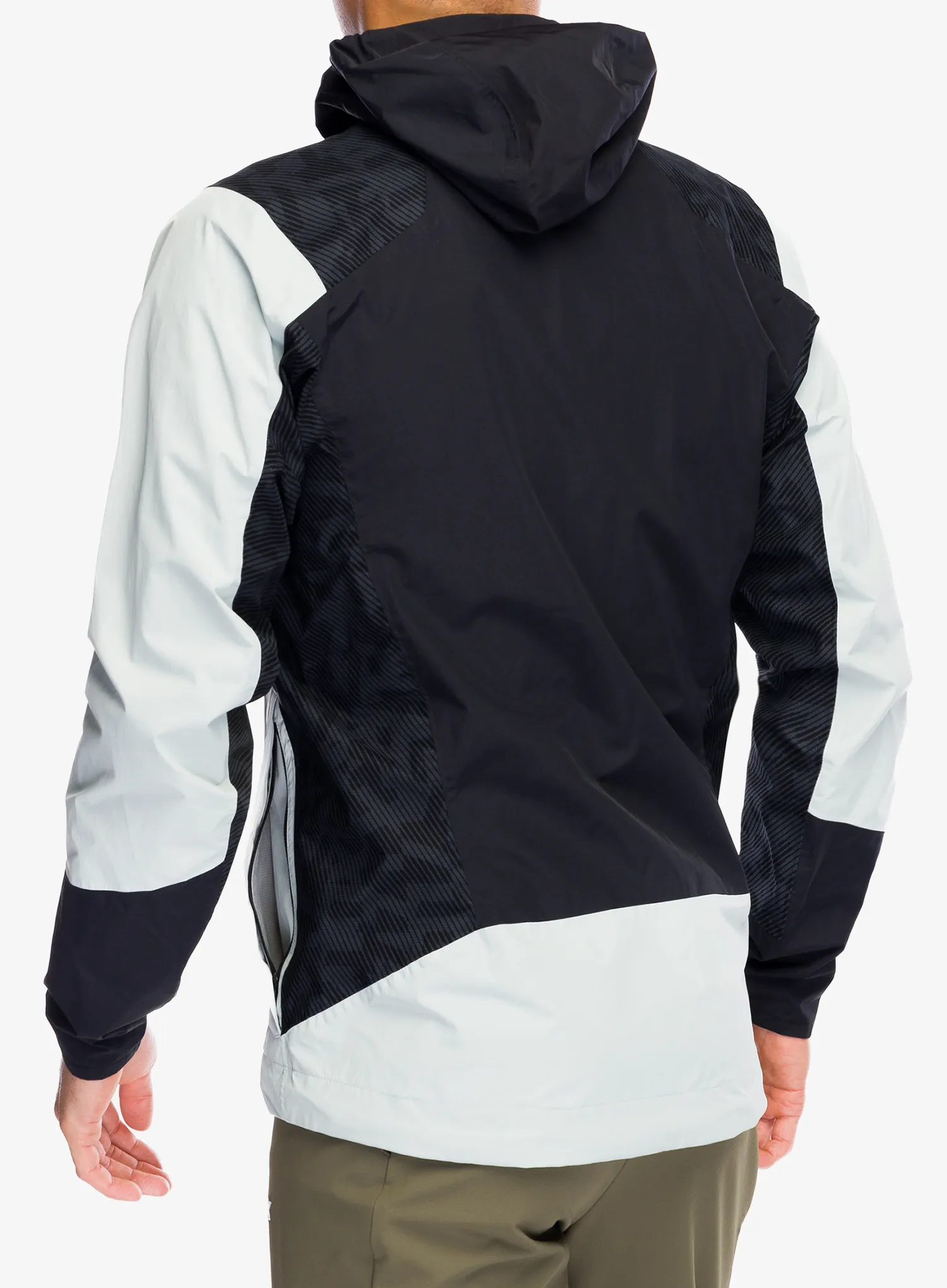 Куртка дощовик adidas TERREX Xperior Hybrid Primeknit Rain Jkt - wonsil/black