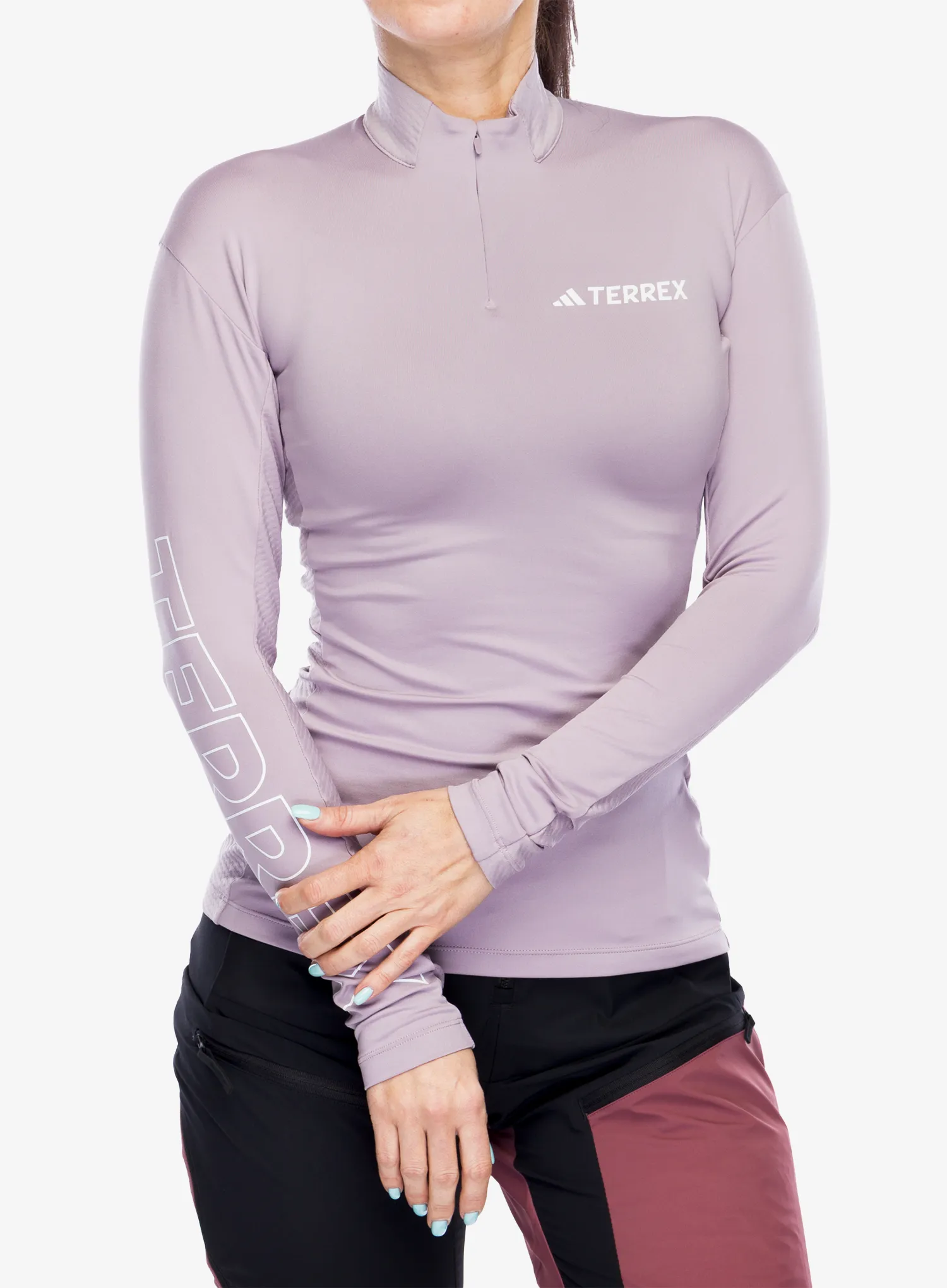 Кофта жіноча adidas TERREX Xperior Longsleeve - preloved fig