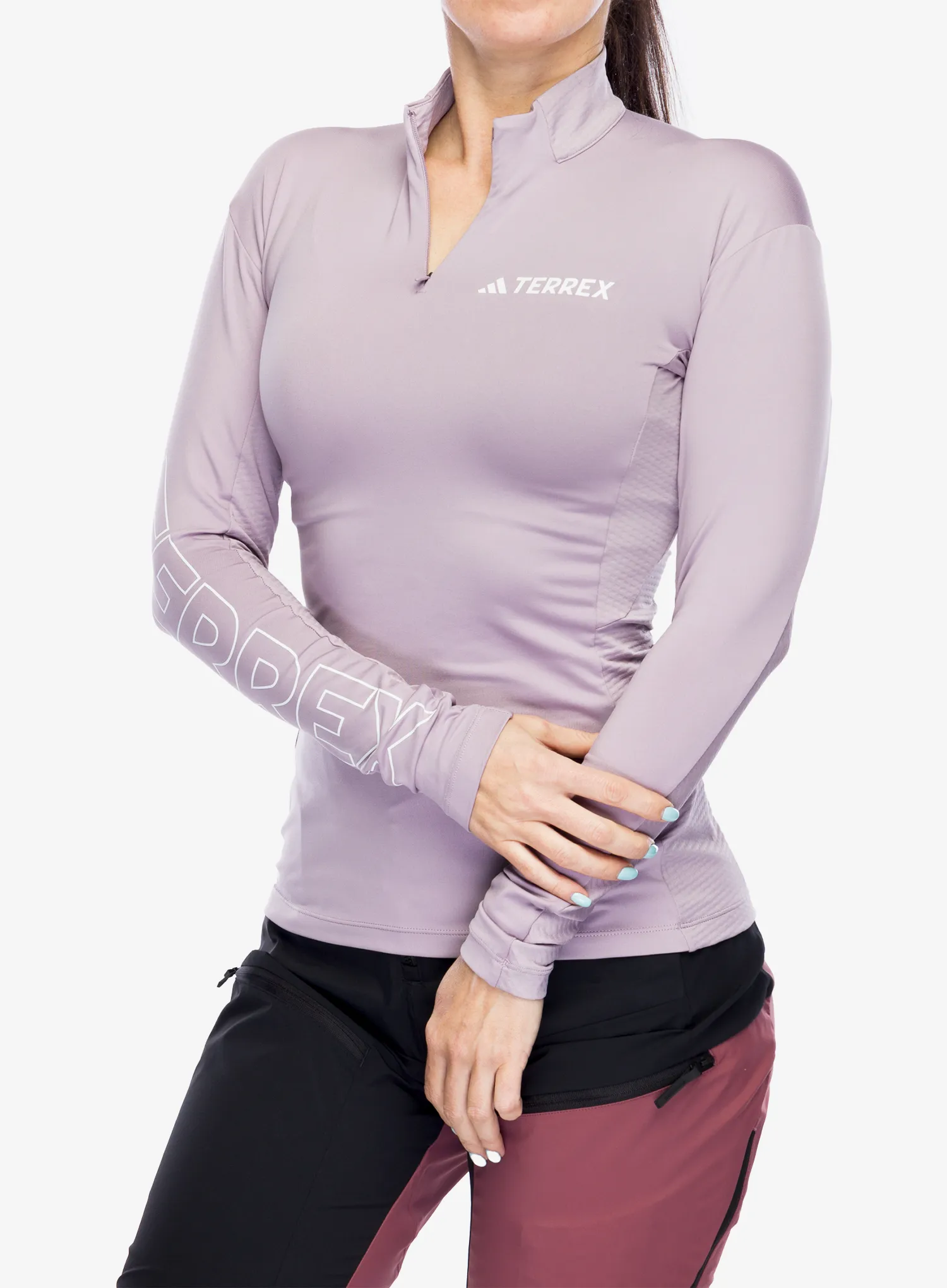 Кофта жіноча adidas TERREX Xperior Longsleeve - preloved fig