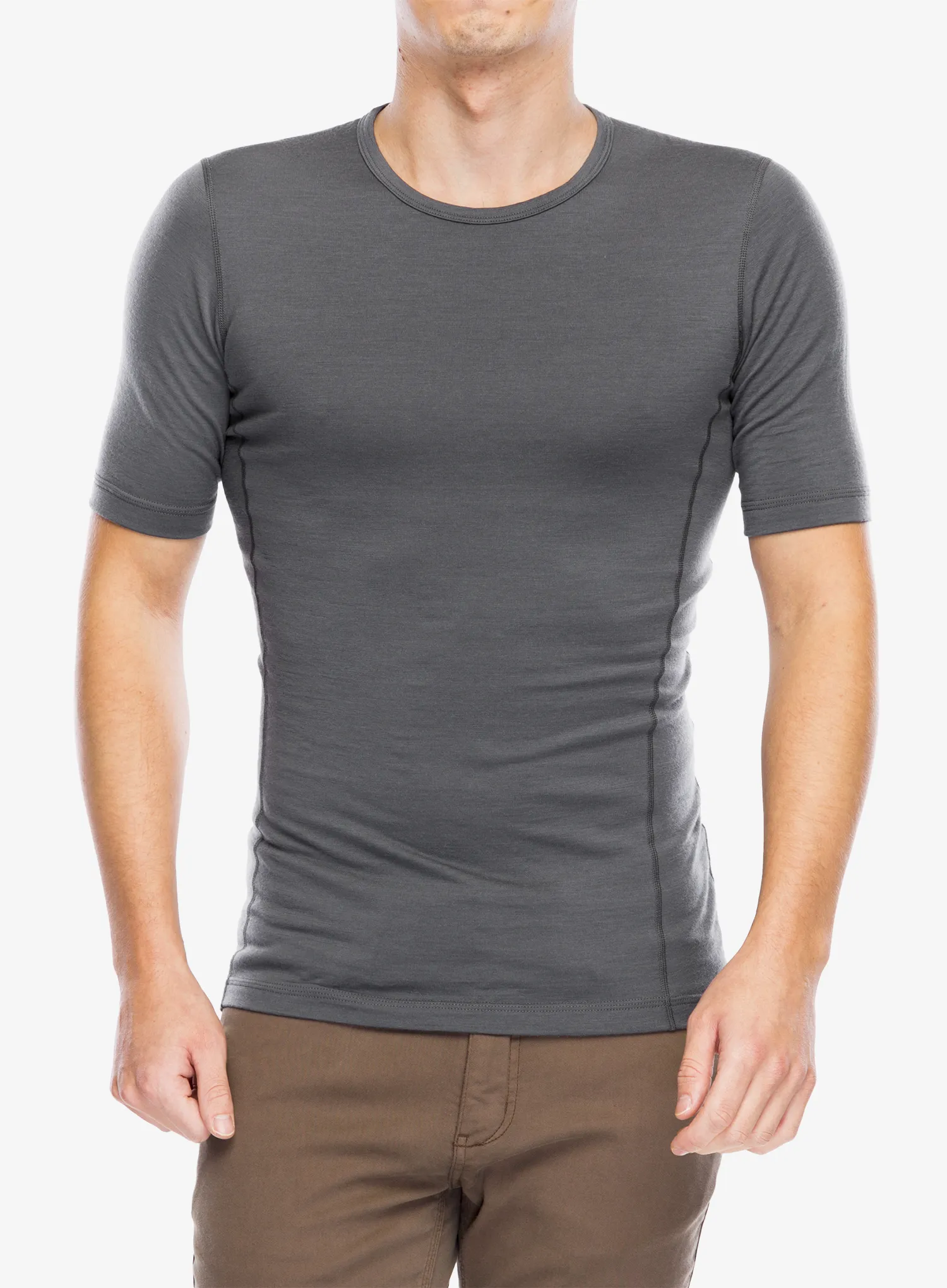 Термофутболка adidas TERREX Xperior Merino 200 Base Layer SS - grey five