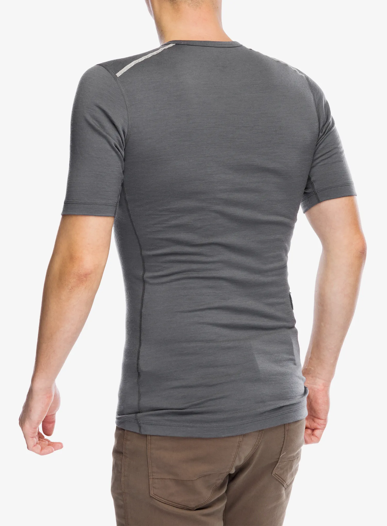 Термофутболка adidas TERREX Xperior Merino 200 Base Layer SS - grey five