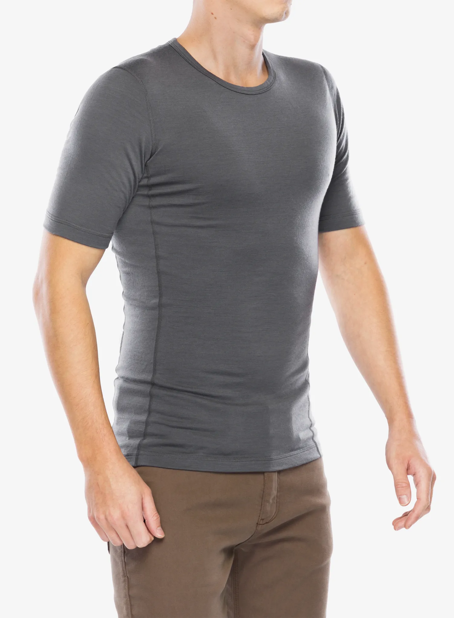 Термофутболка adidas TERREX Xperior Merino 200 Base Layer SS - grey five
