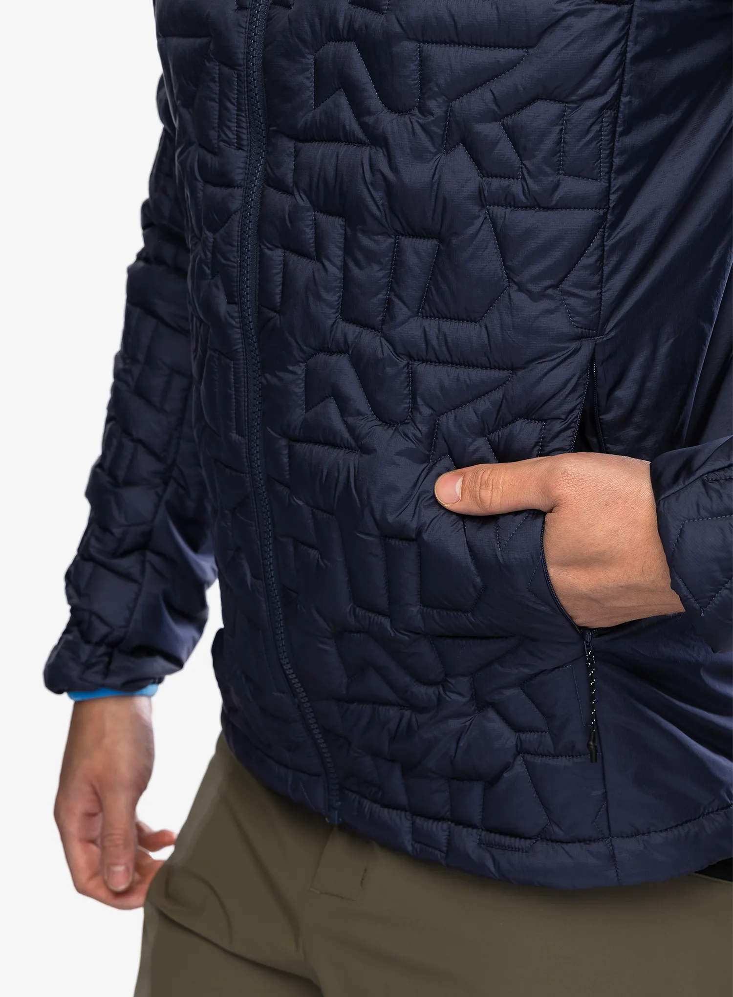 Куртка утеплена adidas TERREX Xperior PrimaLoft Loose Fill Insulated Hooded Jkt - shadow navy