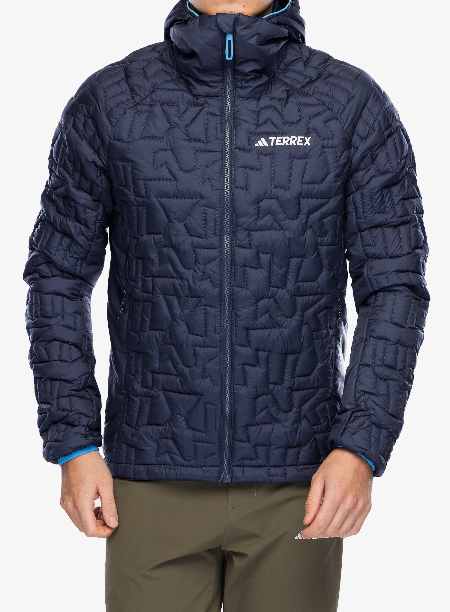 Куртка утеплена adidas TERREX Xperior PrimaLoft Loose Fill Insulated Hooded Jkt - shadow navy