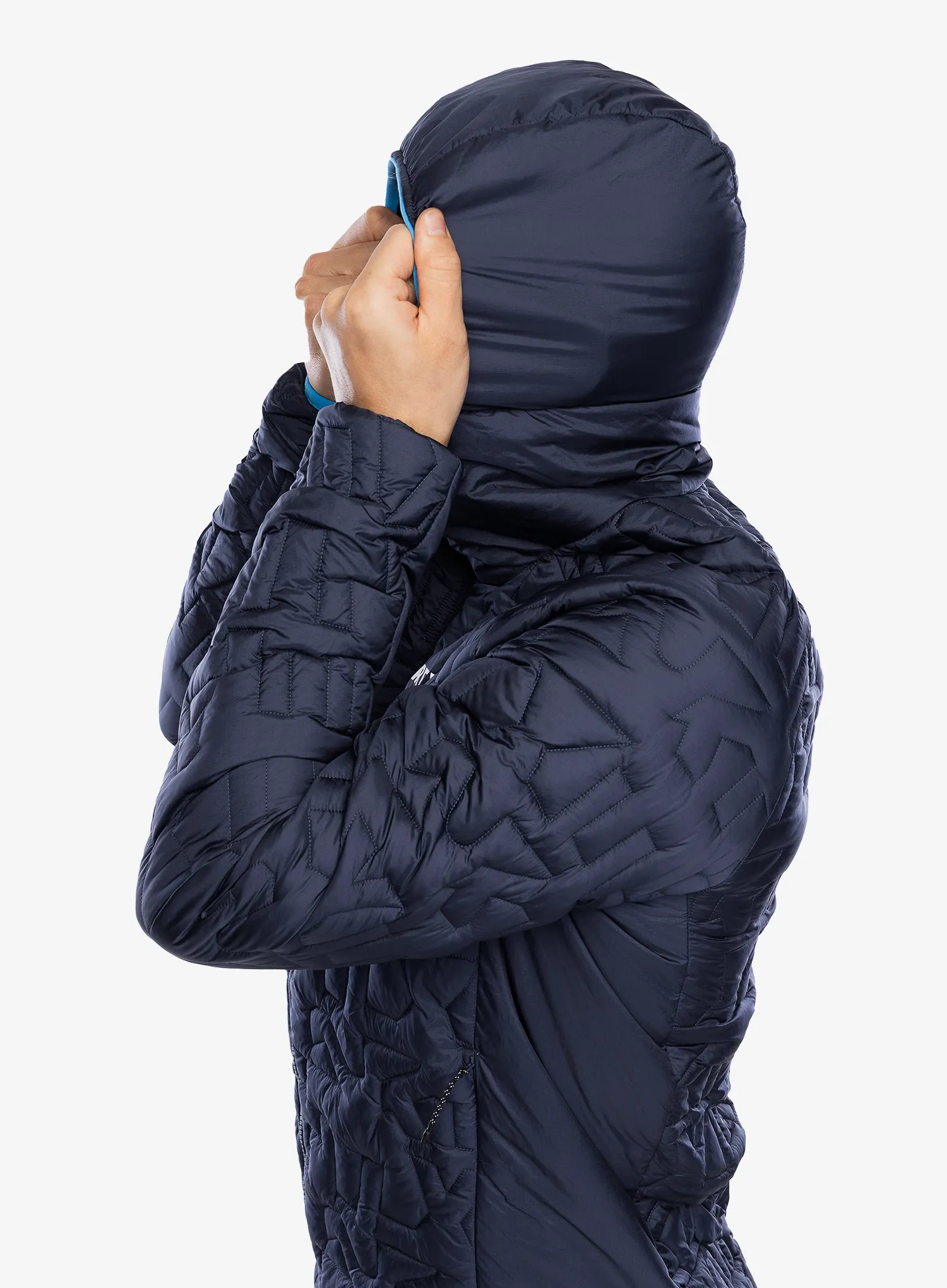 Куртка утеплена adidas TERREX Xperior PrimaLoft Loose Fill Insulated Hooded Jkt - shadow navy