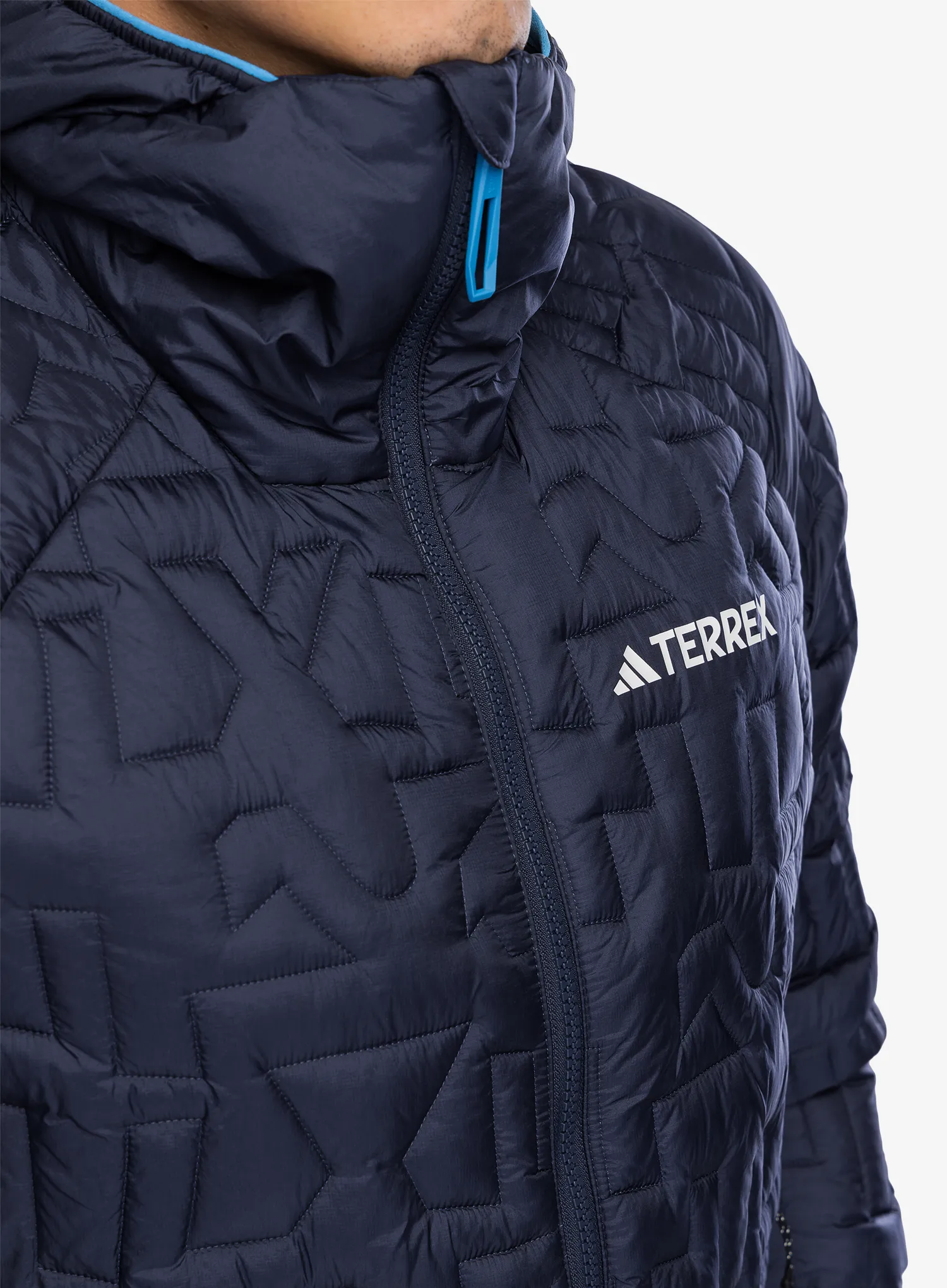 Куртка утеплена adidas TERREX Xperior PrimaLoft Loose Fill Insulated Hooded Jkt - shadow navy