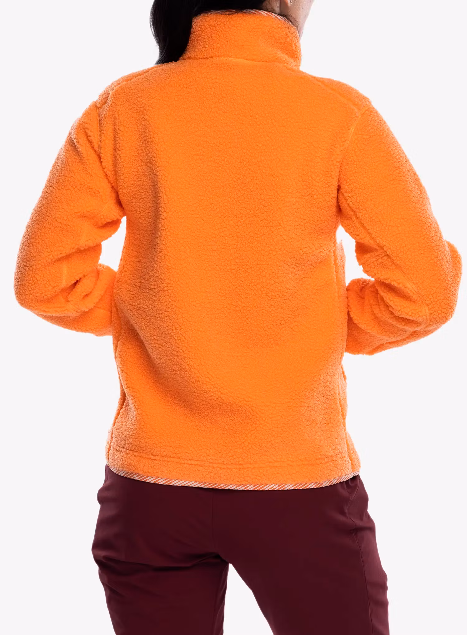 Фліска жіноча adidas TERREX Xploric High Pile Fleece Pullover - amber tint