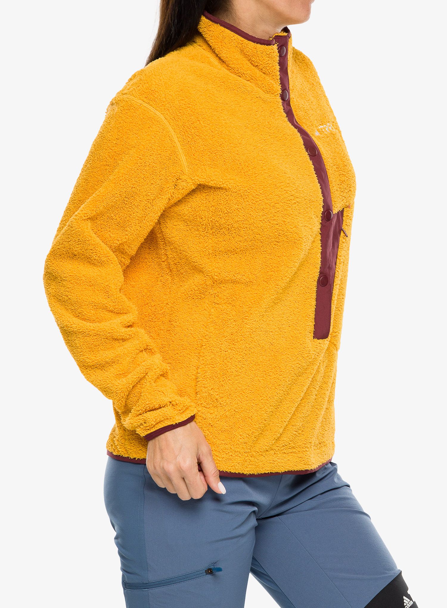 Фліска жіноча adidas TERREX Xploric High Pile Fleece Pullover - preyel