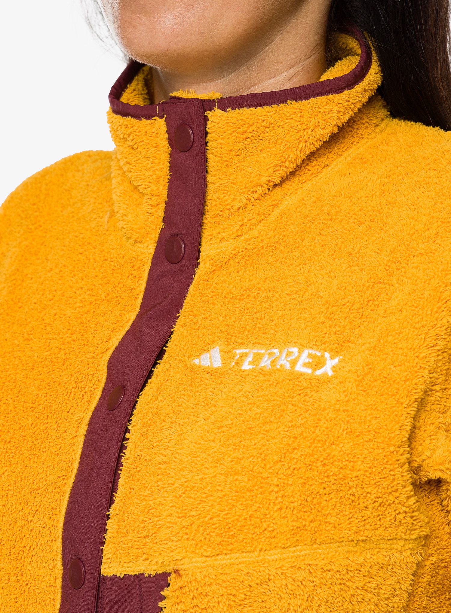 Фліска жіноча adidas TERREX Xploric High Pile Fleece Pullover - preyel