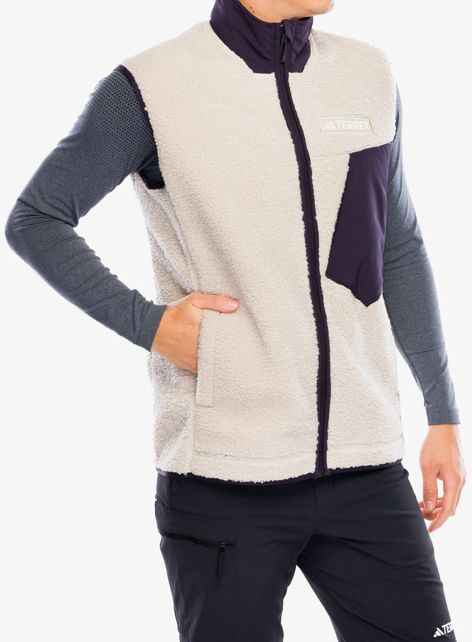 Жилет adidas TERREX Xploric High Pile Fleece Vest - wonder beige
