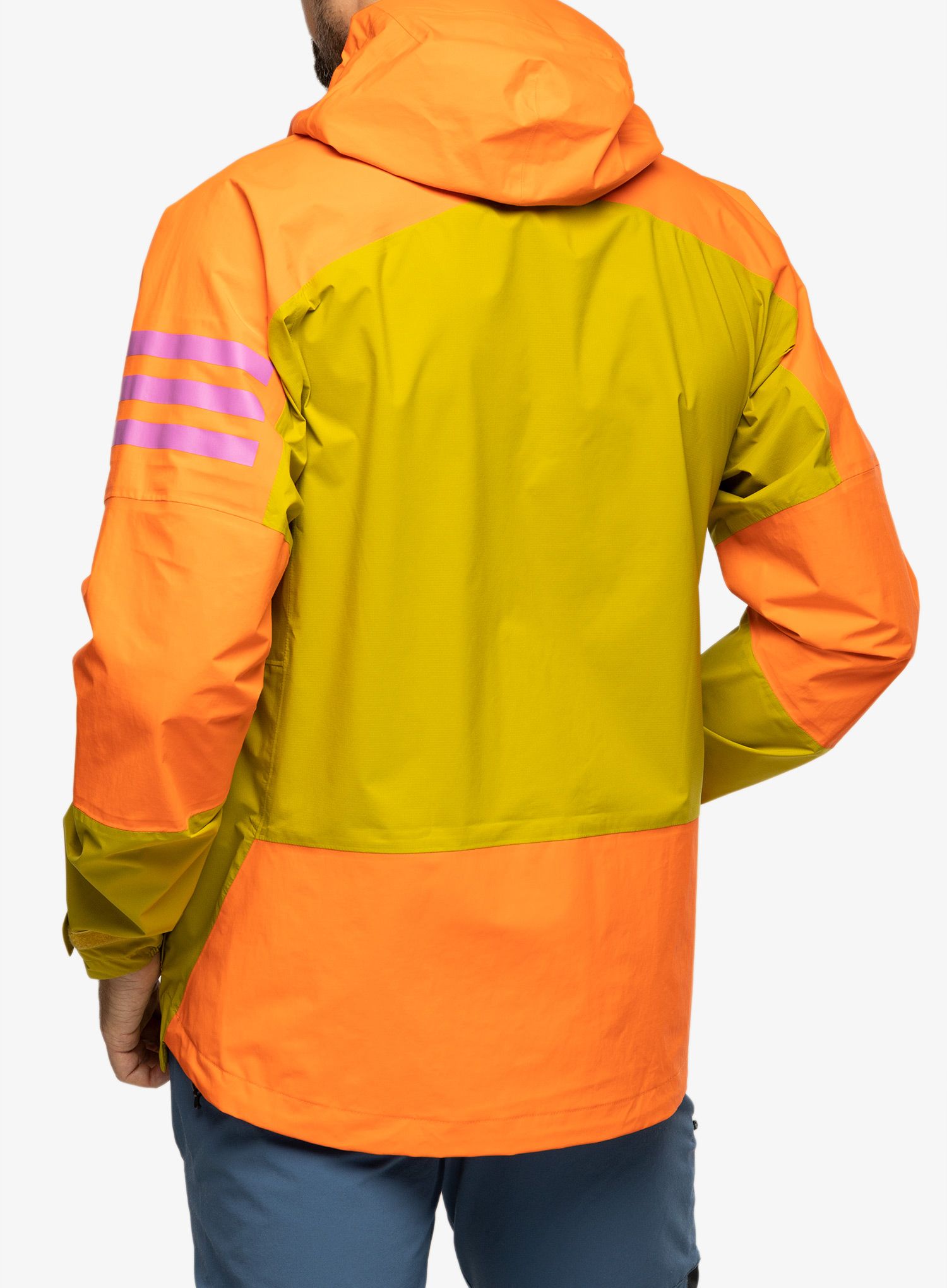 Куртка дощовик adidas TERREX Xploric - pulse olive/semi impact orange