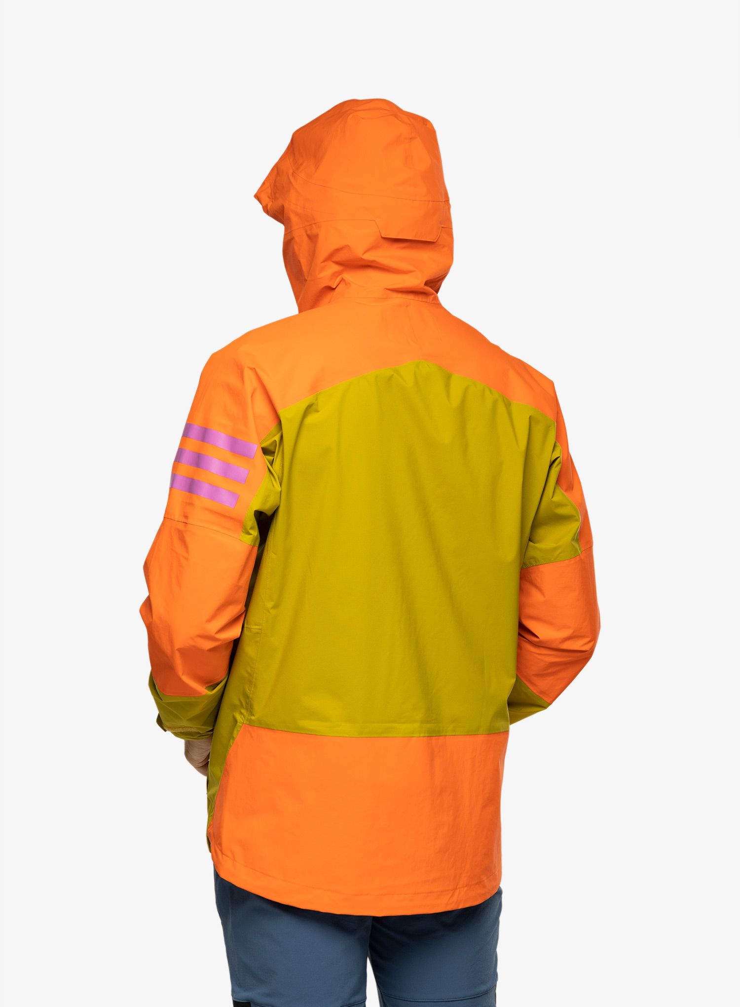 Куртка дощовик adidas TERREX Xploric - pulse olive/semi impact orange