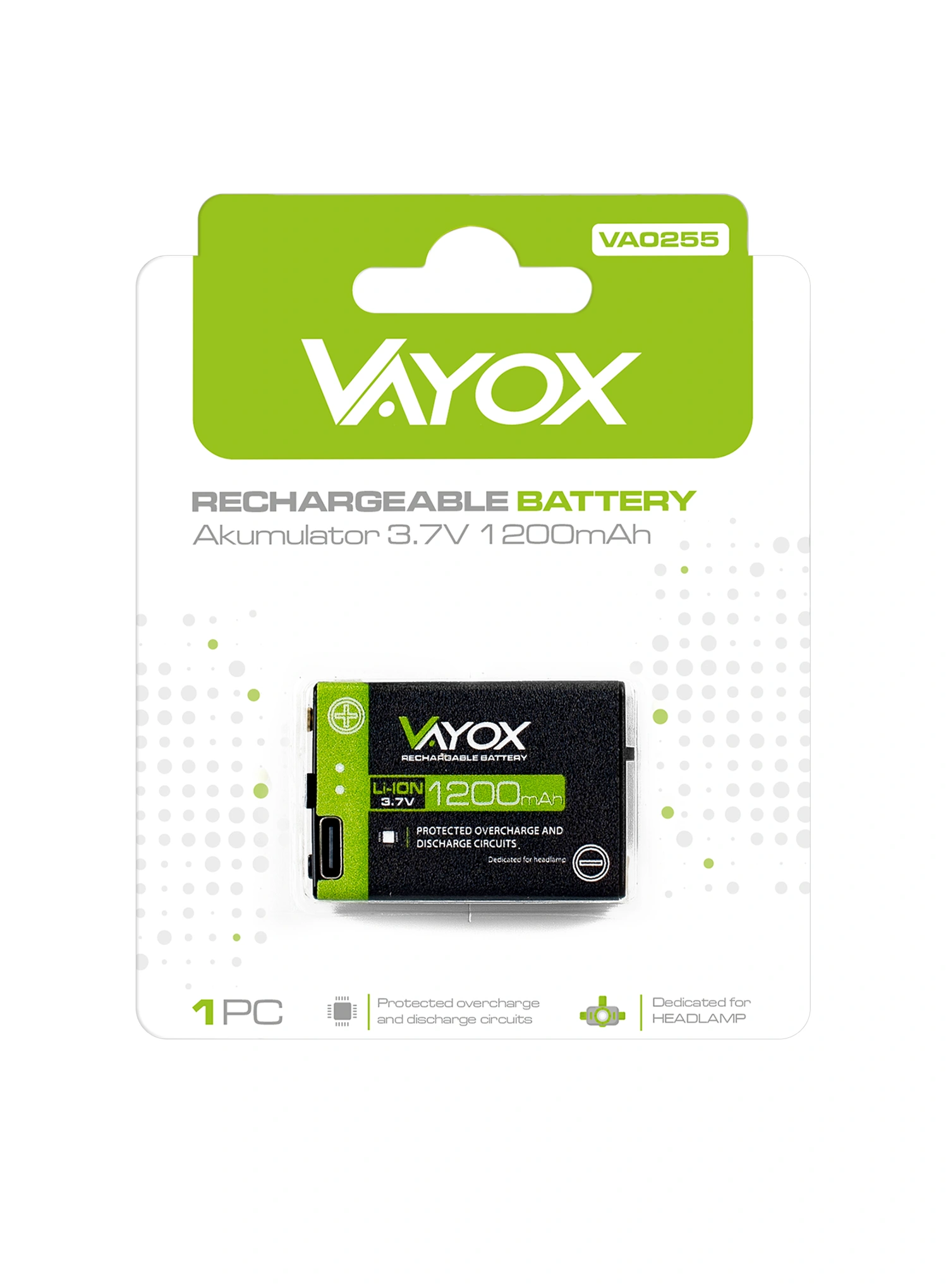 Акумулятор Vayox VA0255