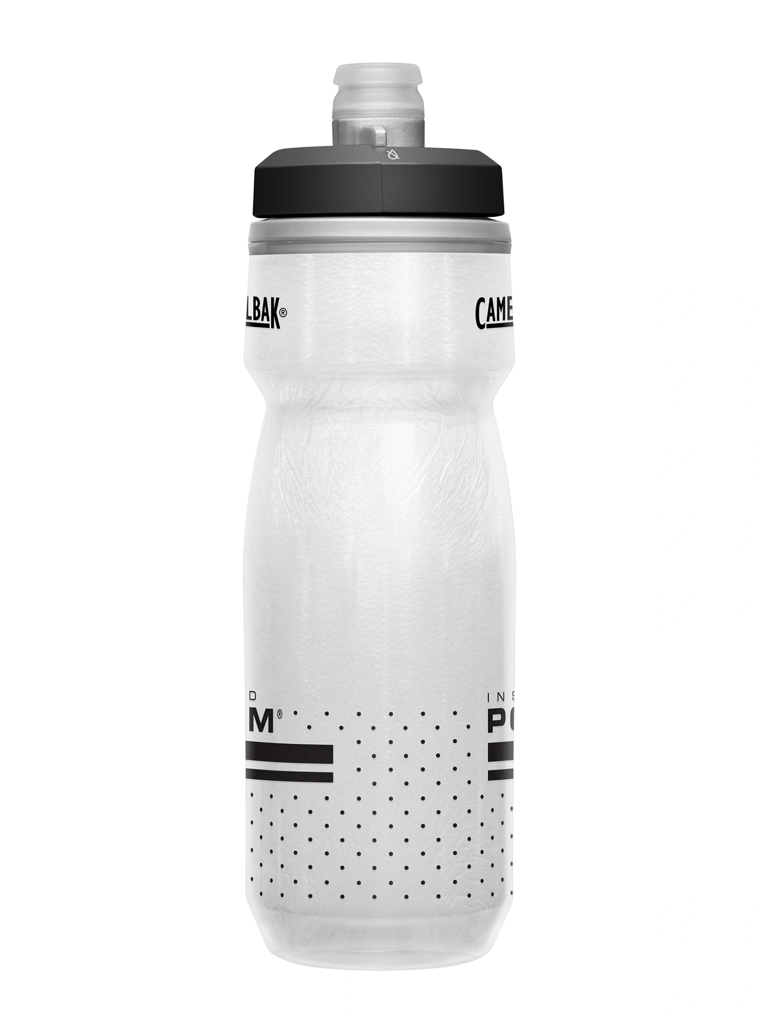 Пляшка на велосипед Camelbak Podium Chill 620 ml - white/black