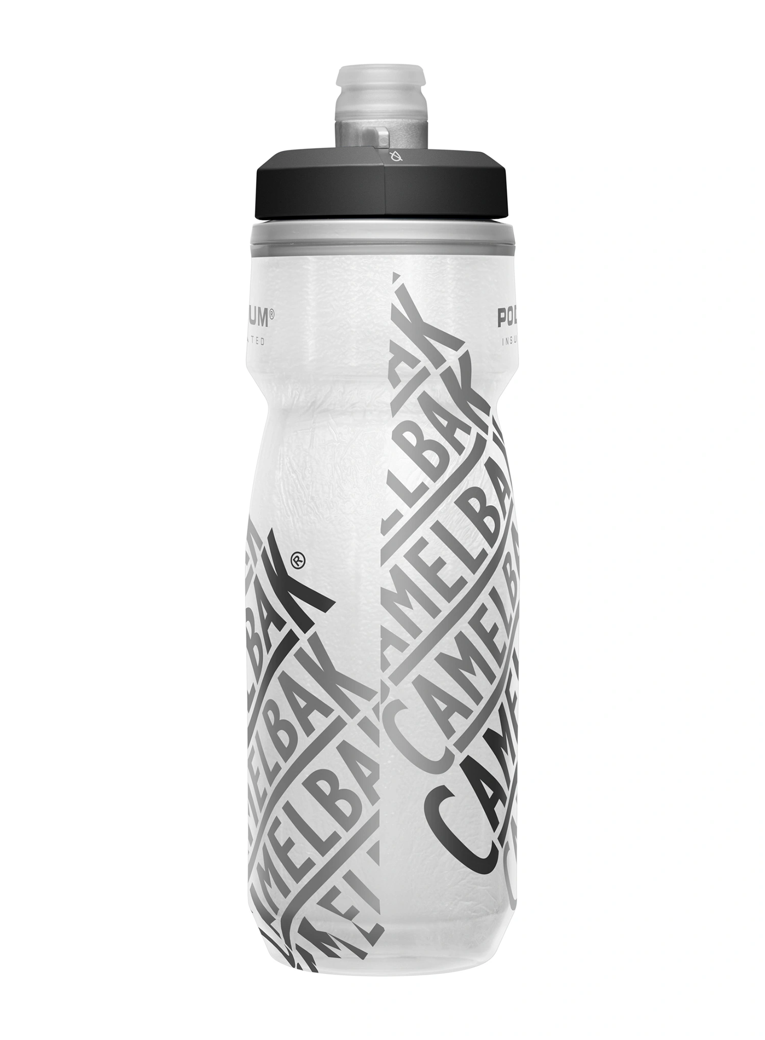 Пляшка на велосипед Camelbak Podium Chill 620 ml - white/natural