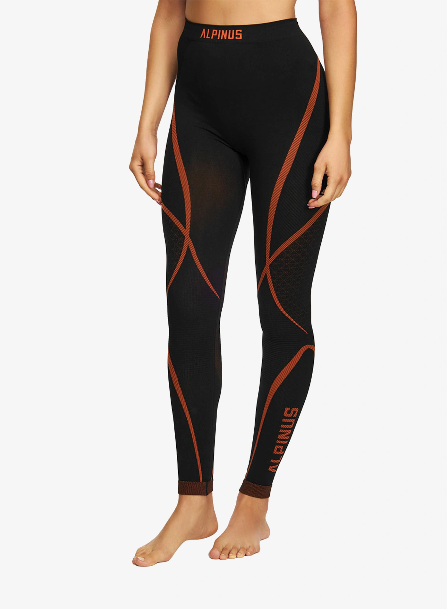 Термобілизна Alpinus Lillehammer Set - black/orange