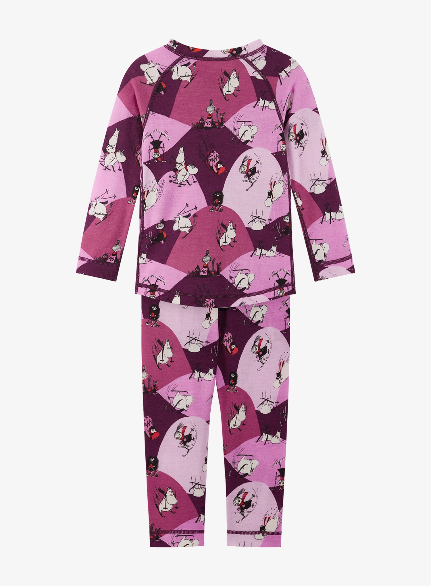 Білизна термоактивна для дітей Reima Moomin Trivsam - rose pink