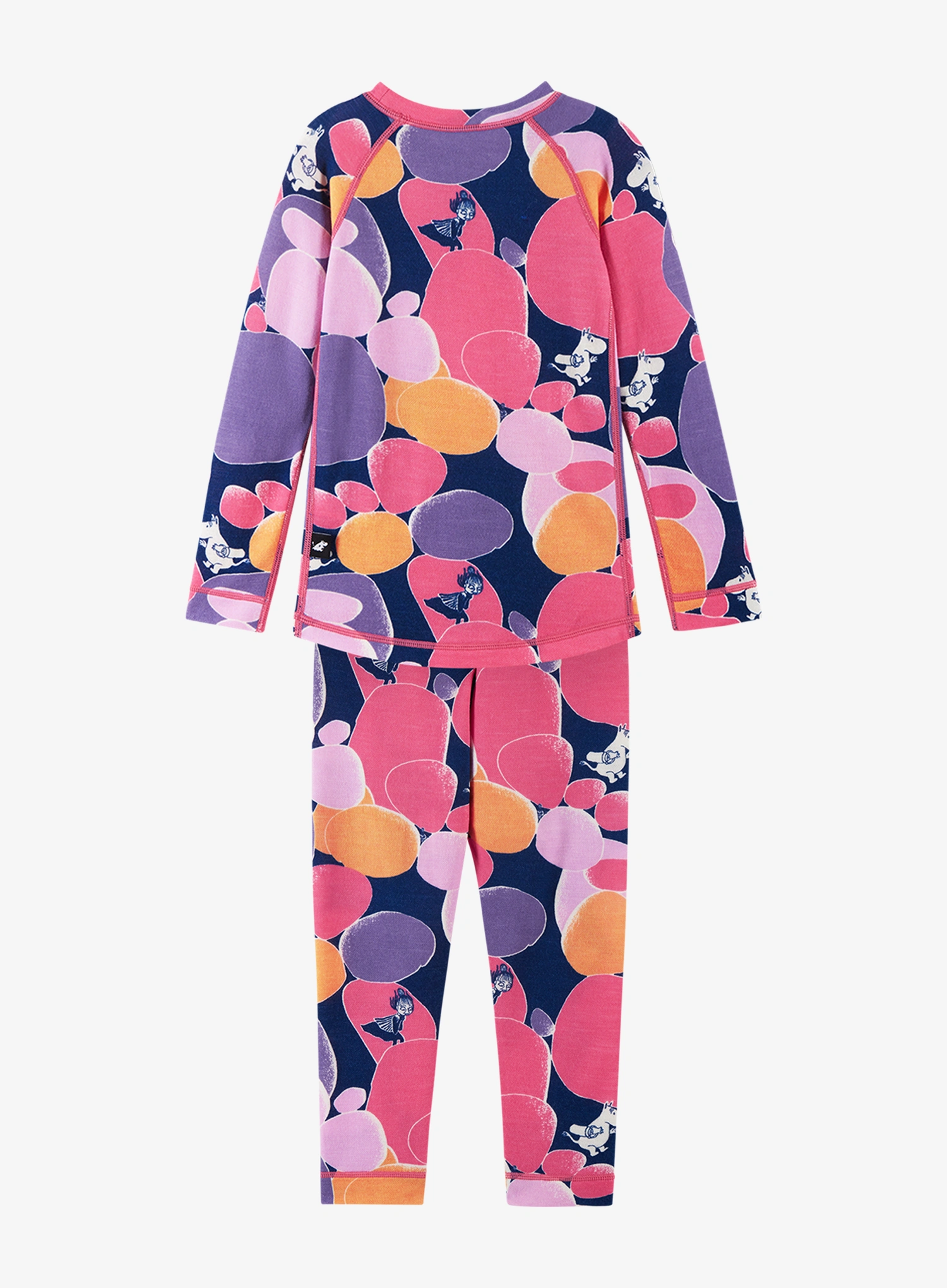 Білизна термоактивна для дівчинки Reima Moomin Trivsam - soft coral
